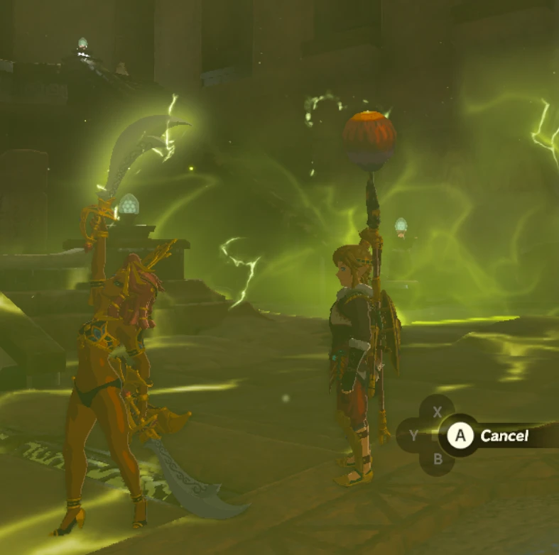 The Legend of Zelda: Tears of the Kingdom - No Skirt for Riju