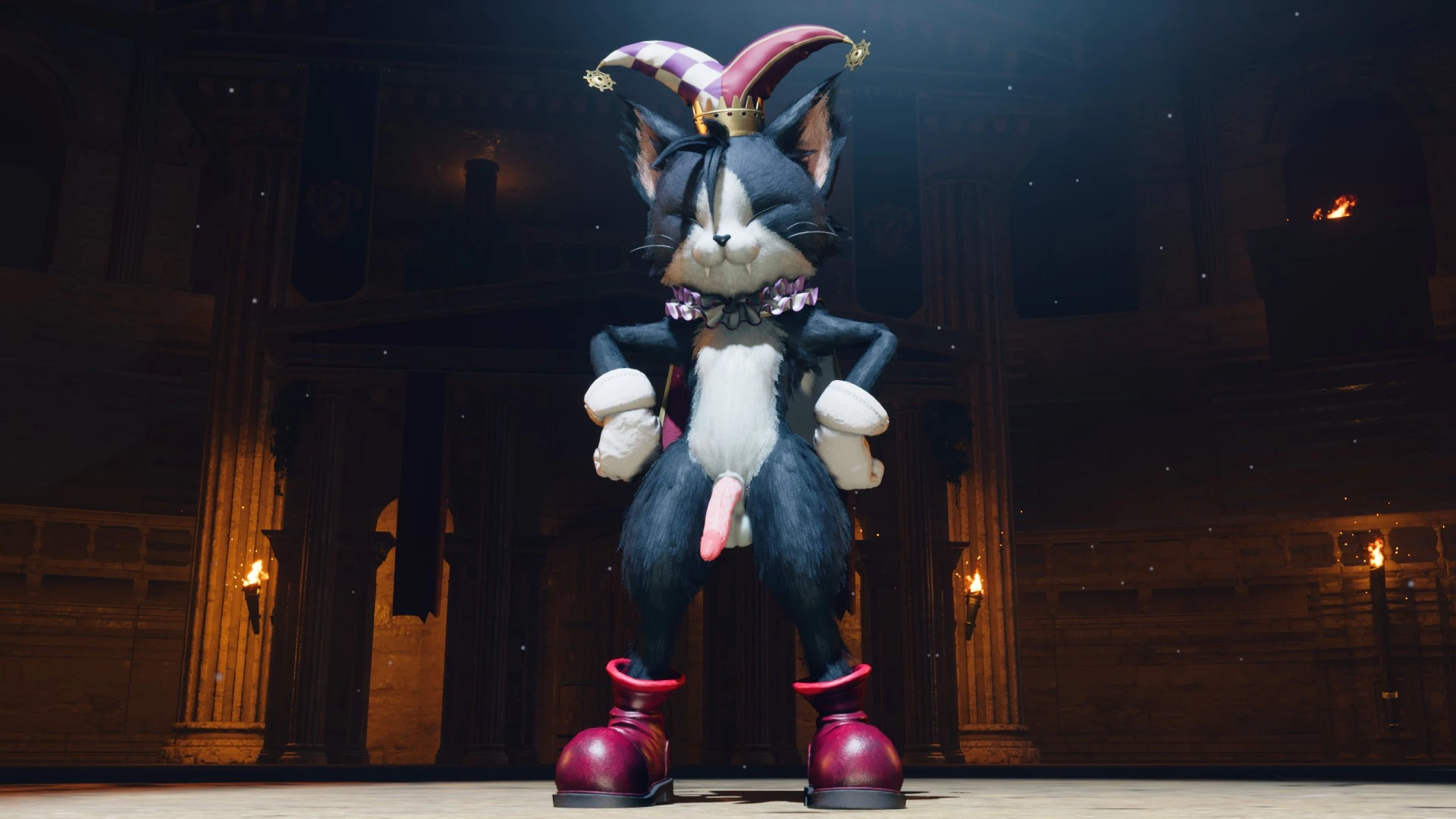 Cait Sith - Feline Dong (NSFW)