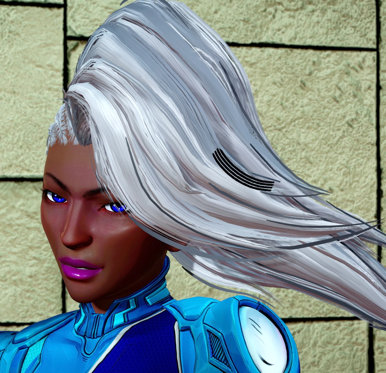 Storm MRivals default hair Mod
