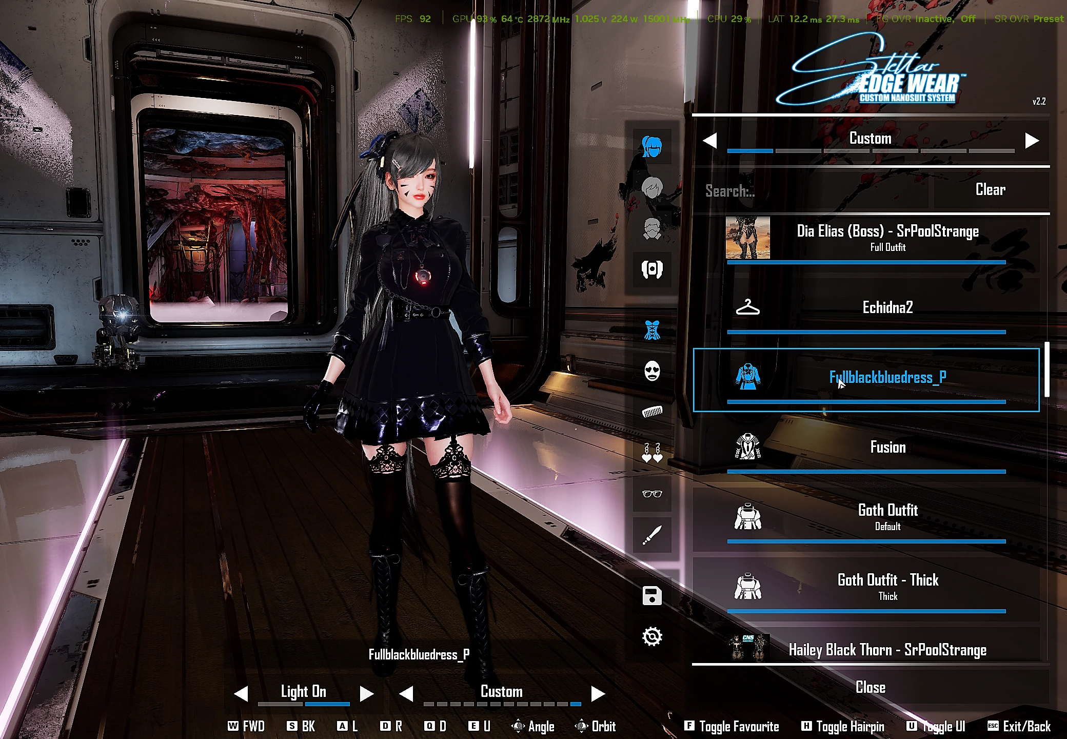 A better black full dress 8k Textures replacer and cns Mod Preview Image