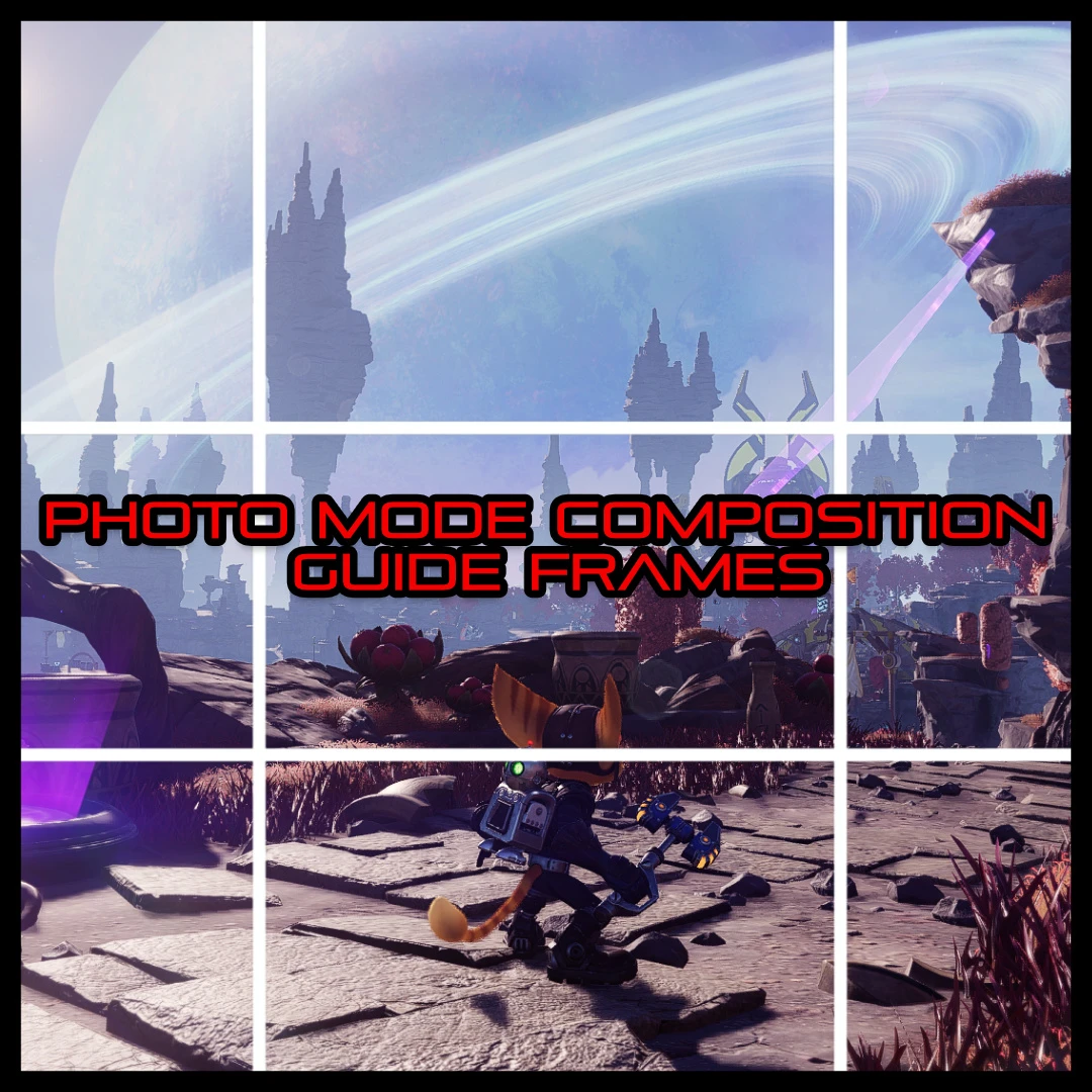 Photo Mode Composition Guide Frames Mod Preview Image