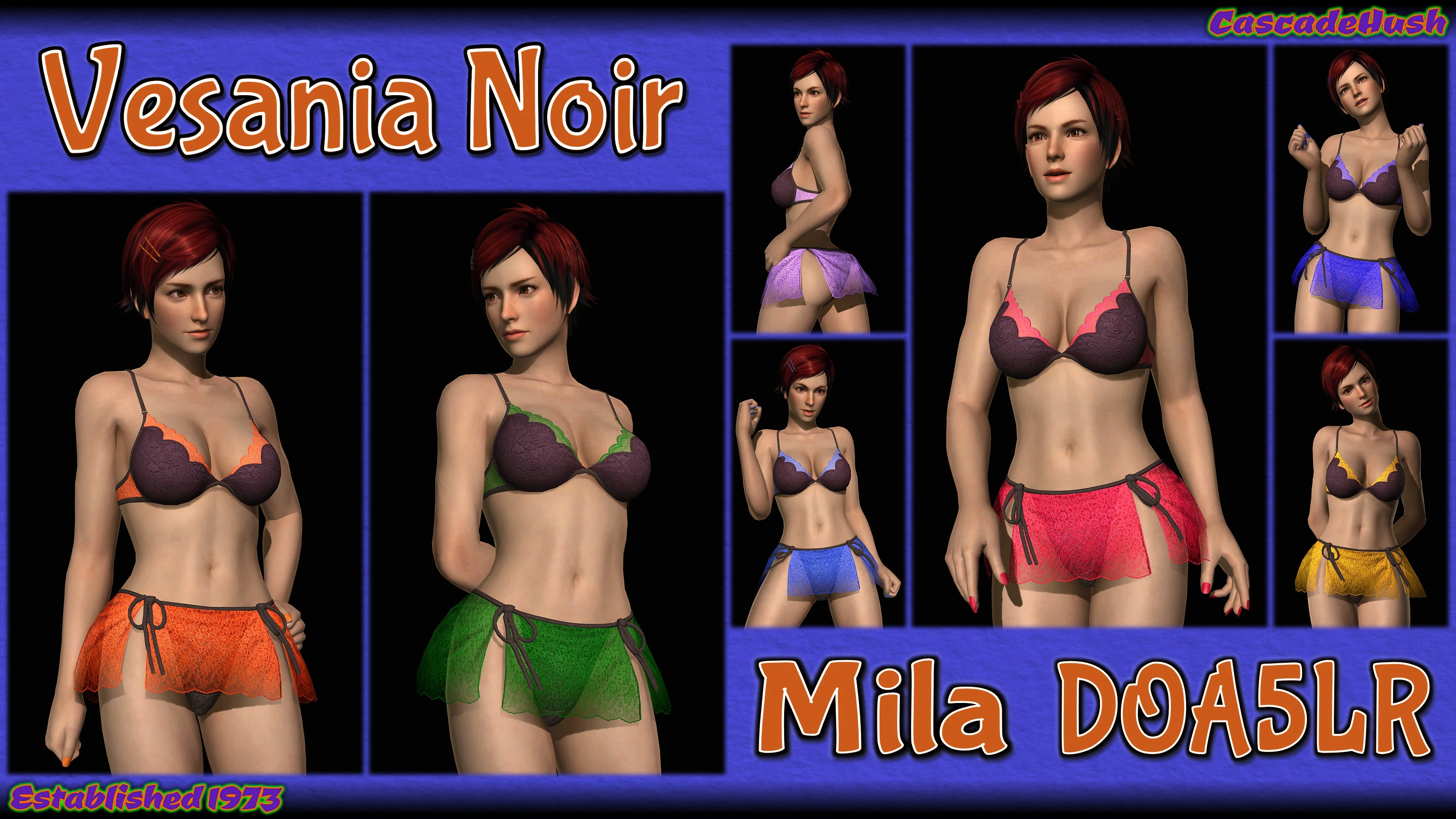 Mila - Lingerie Set 1 - DOA5LR