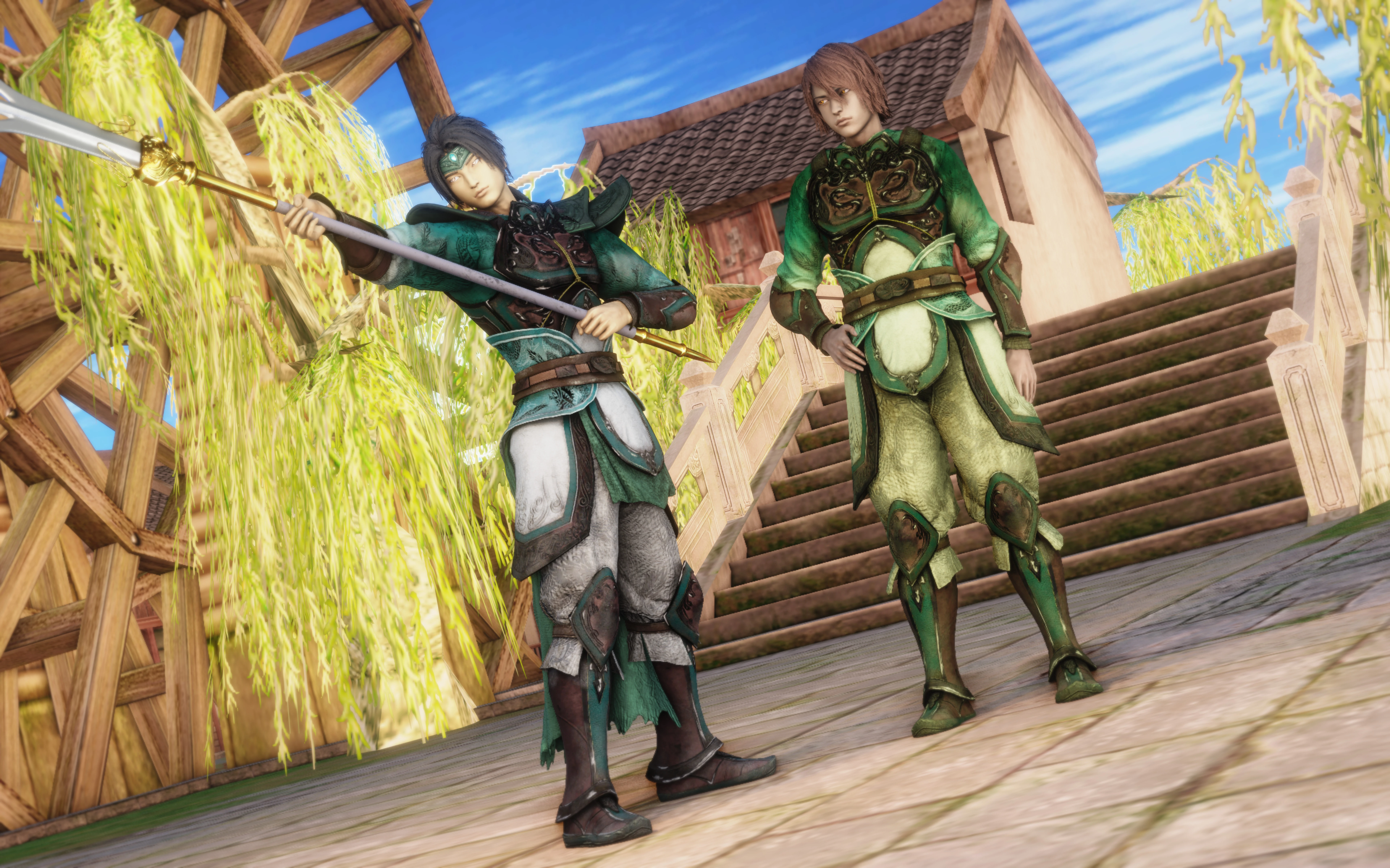 HS1 - DW9 Zhao Yun Male Outfit Overhaul