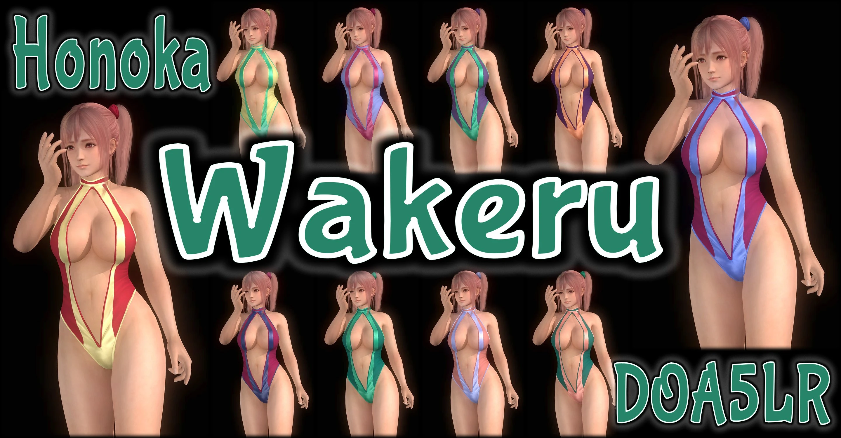 Wakeru swimsuit outfit for 16 Girls Mod Preview Image