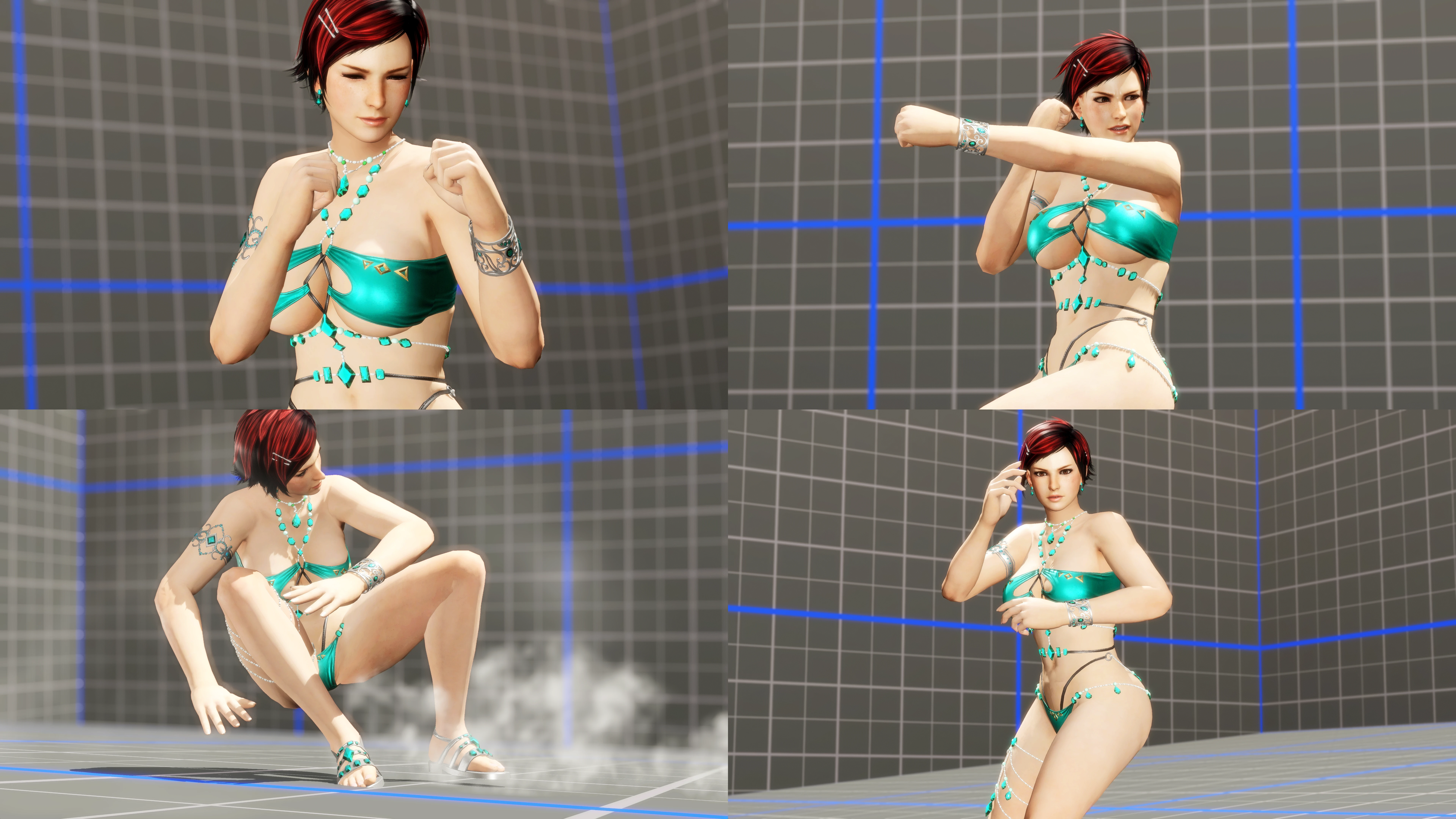 Sinful DoAXVV Glitter Green (Mila)