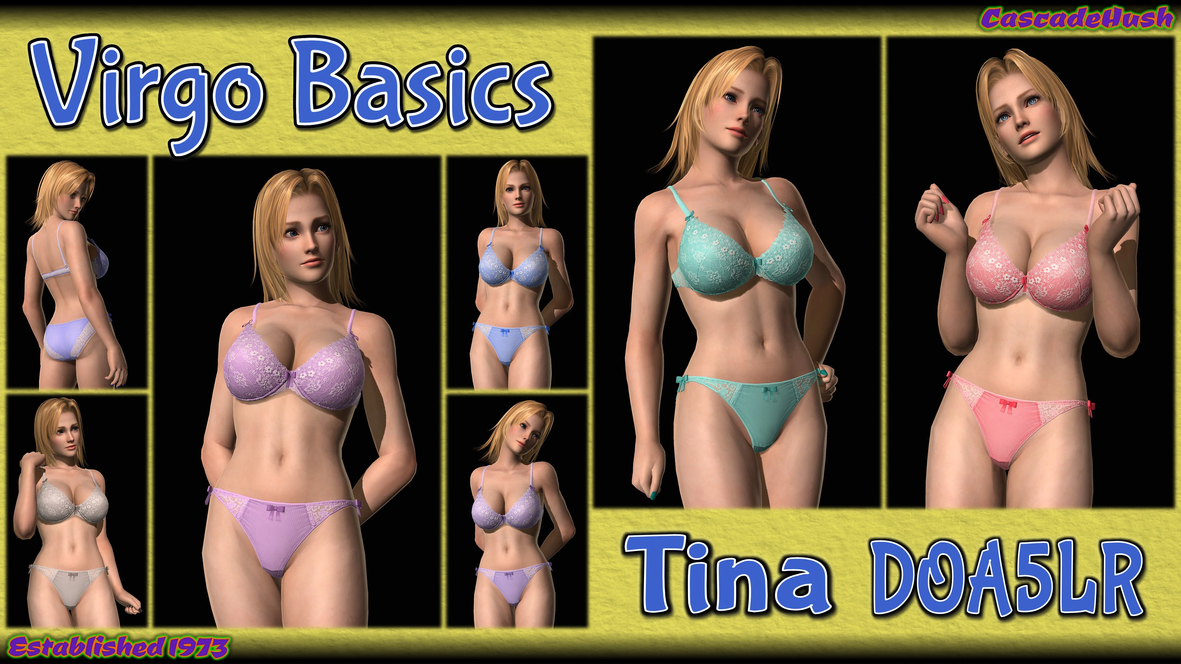 Tina - Lingerie Set 1 Mod