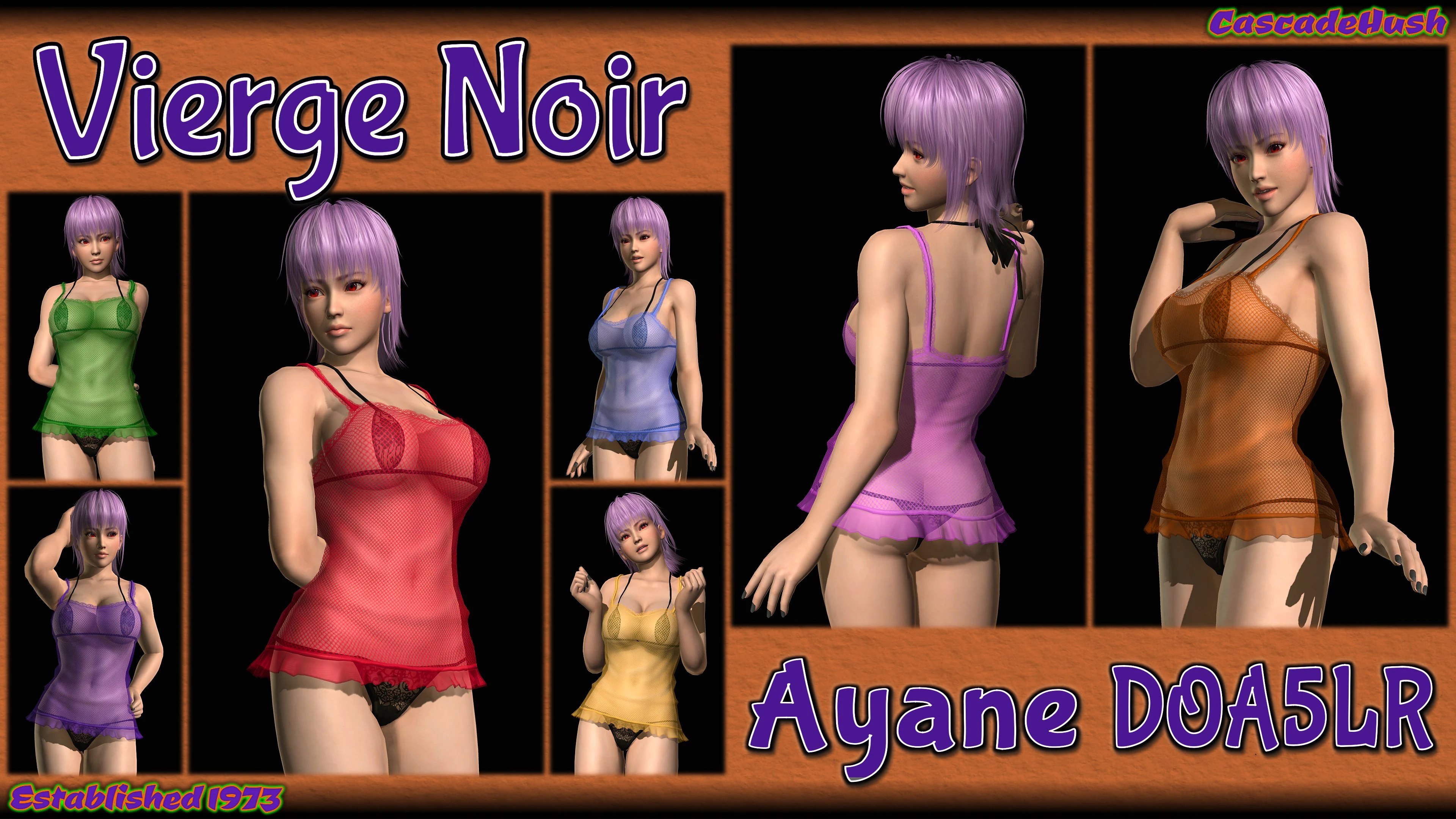 Ayane Lingerie Set 1 Mod
