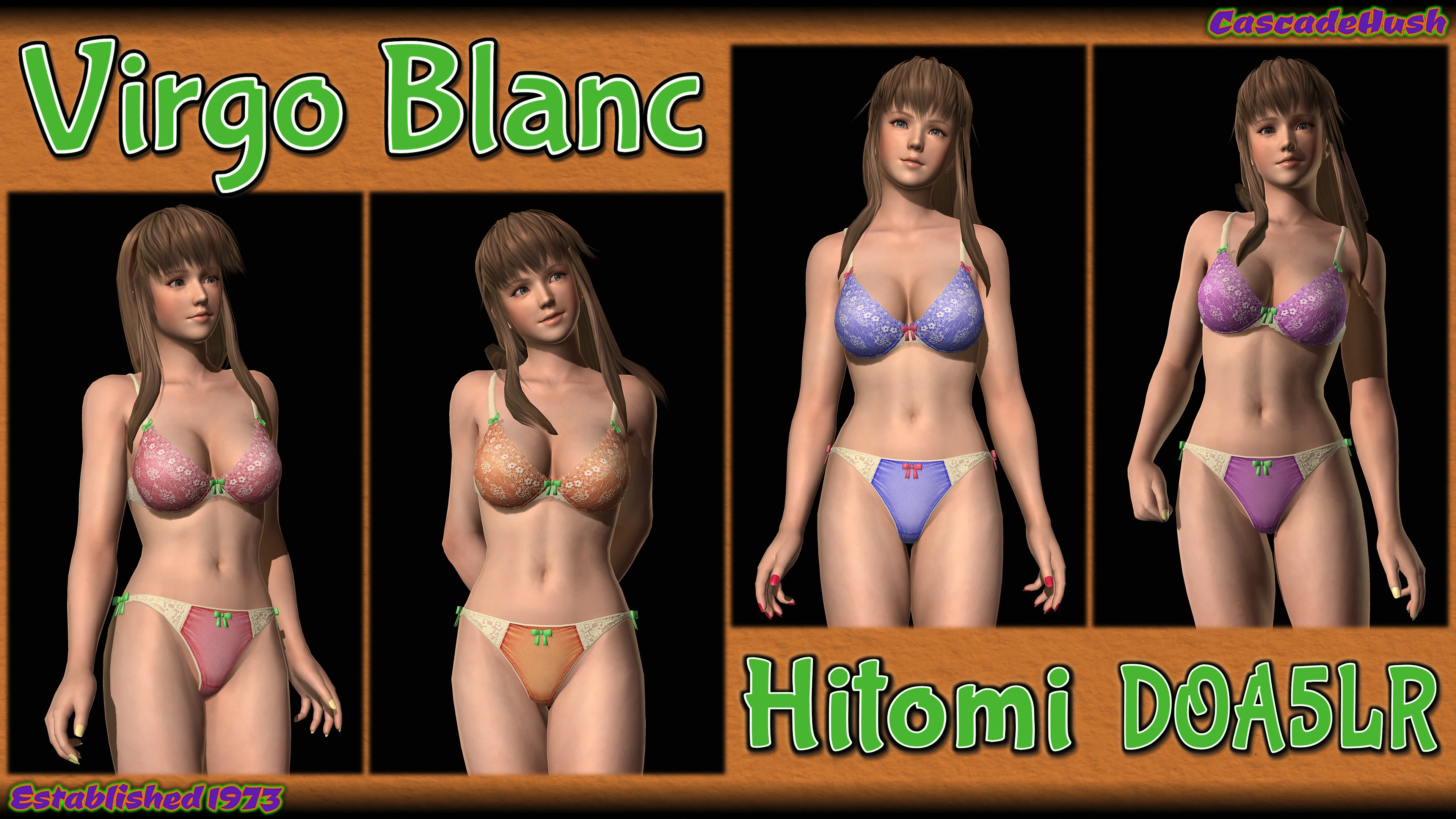 Hitomi - Lingerie Set 1 Mod