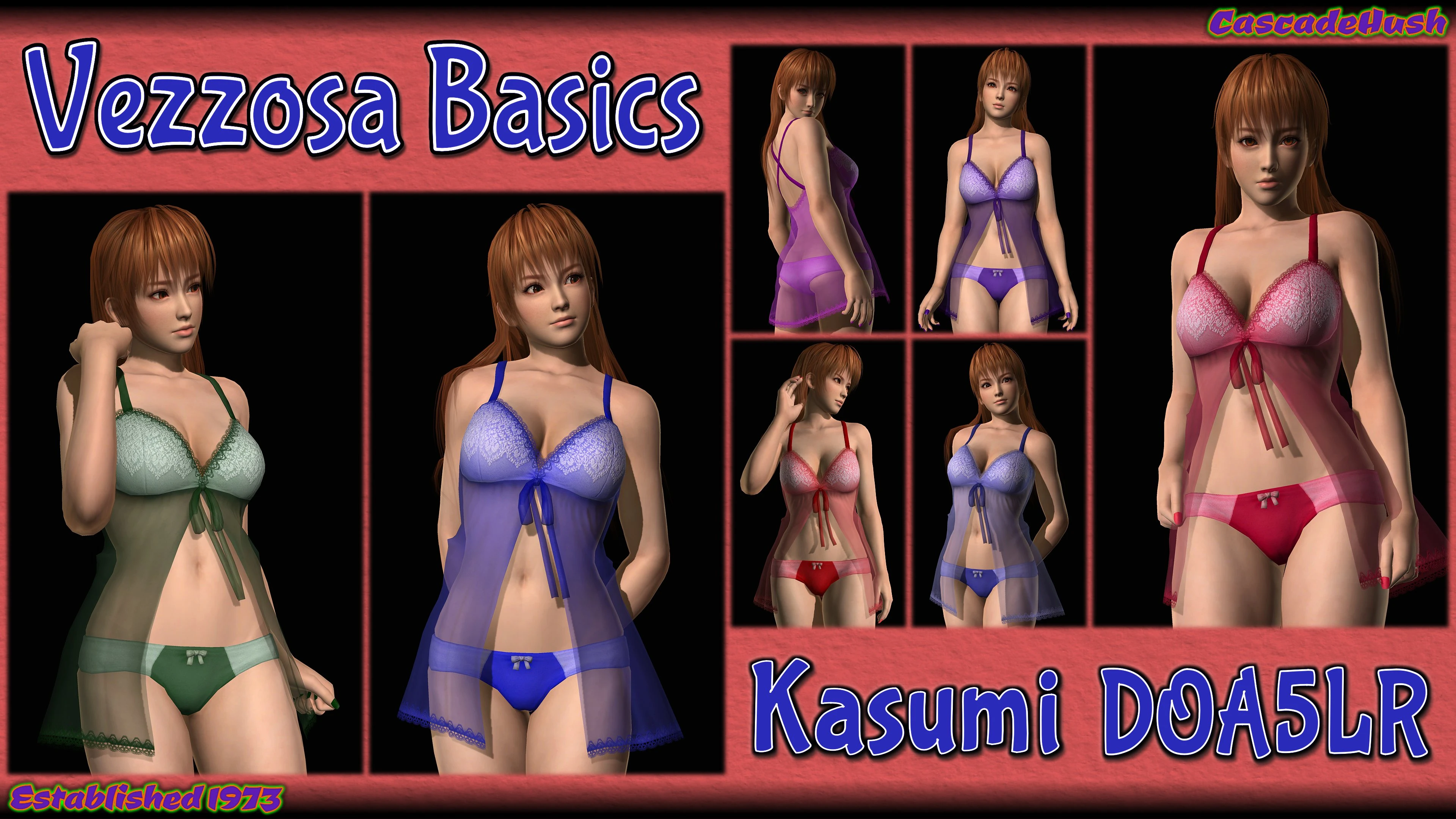 Kasumi - Lingerie Collection Mod Preview Image