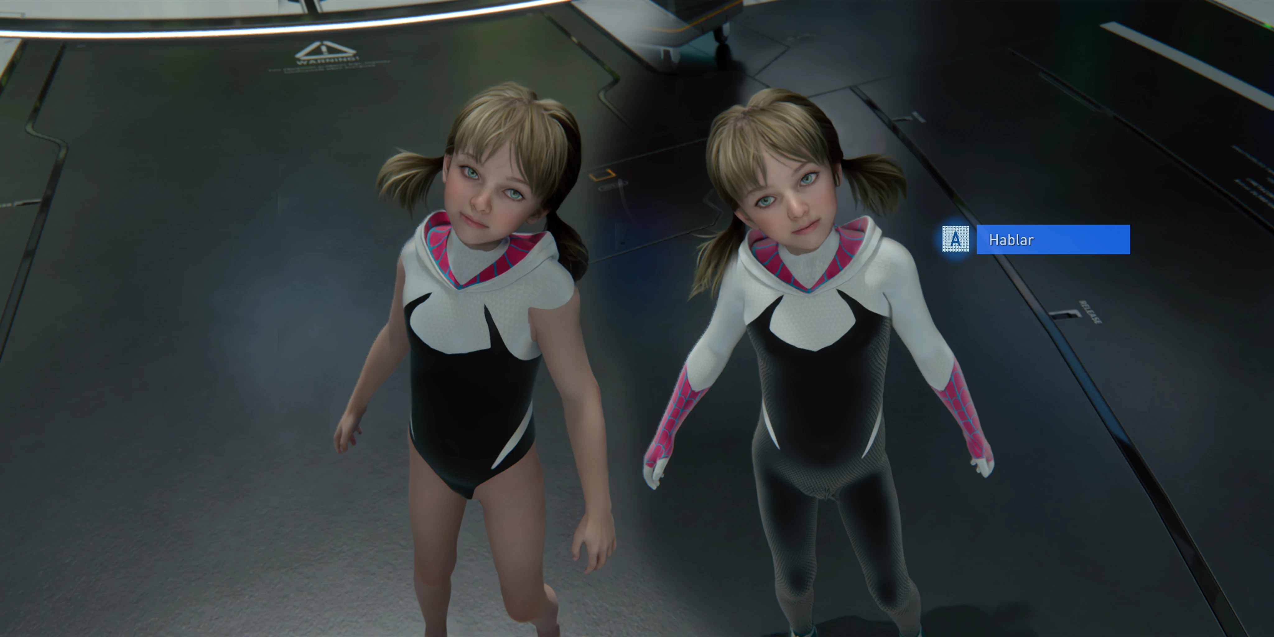 Diana Spider Gwen Cosplay + Leotard Addon Mod
