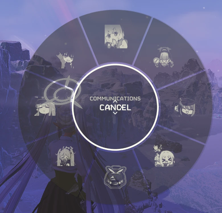 Blue Archive Communication Icon