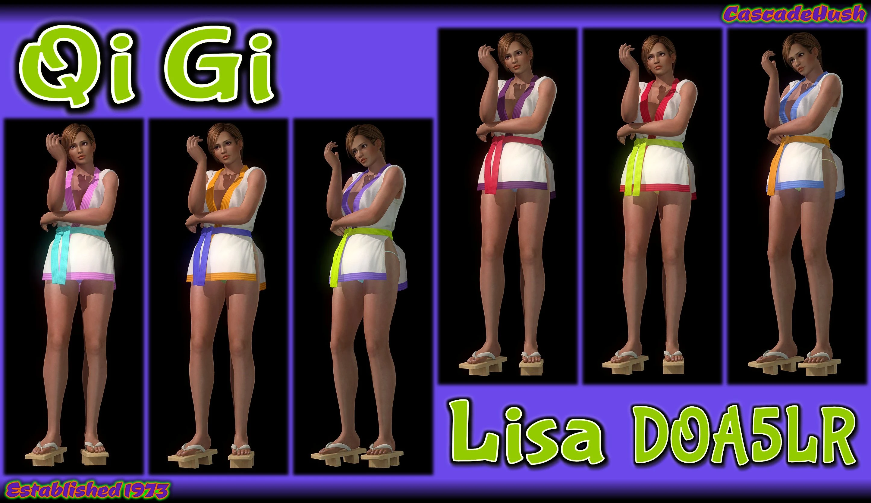 Qi Gi fightwear collection for 18 girls