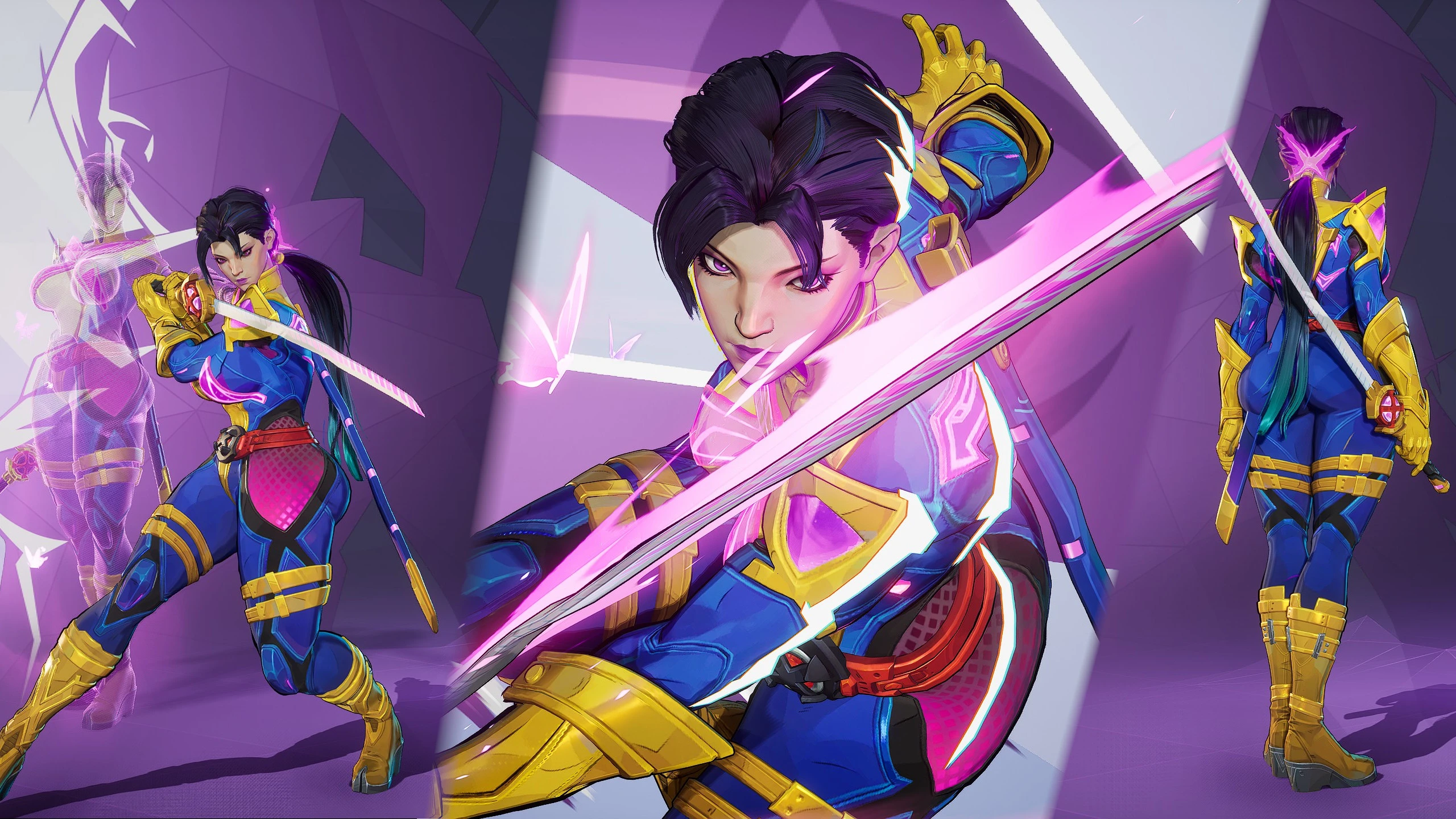 Thicc Psylocke (Retro X-Uniform)