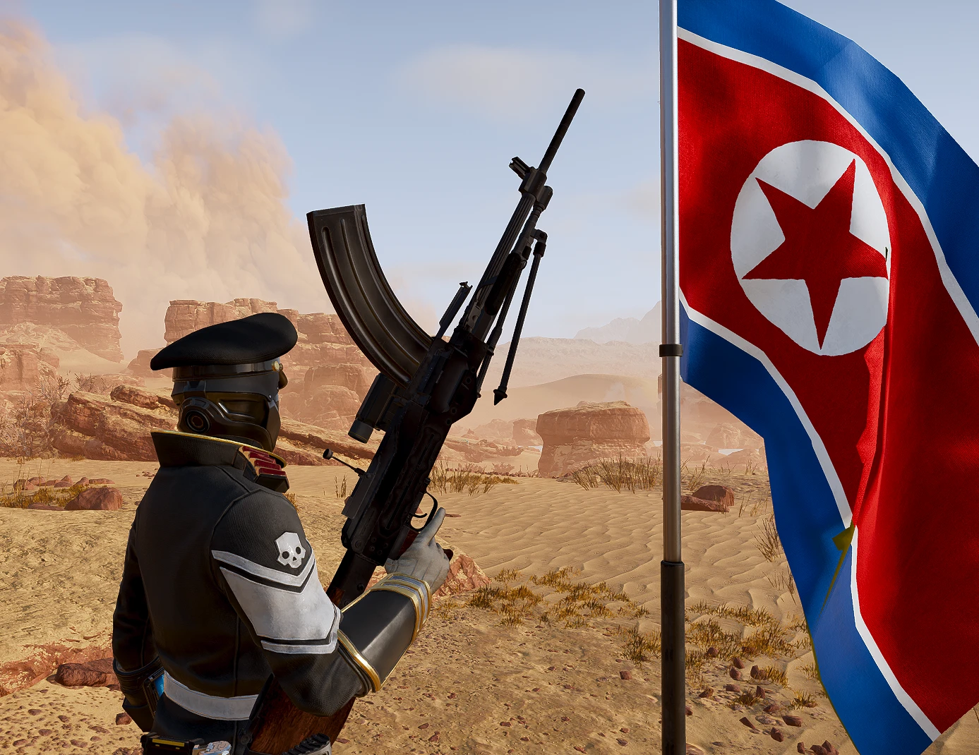 Democratic Korean Type 73 Machine Gun and ULTIMATUM Mod