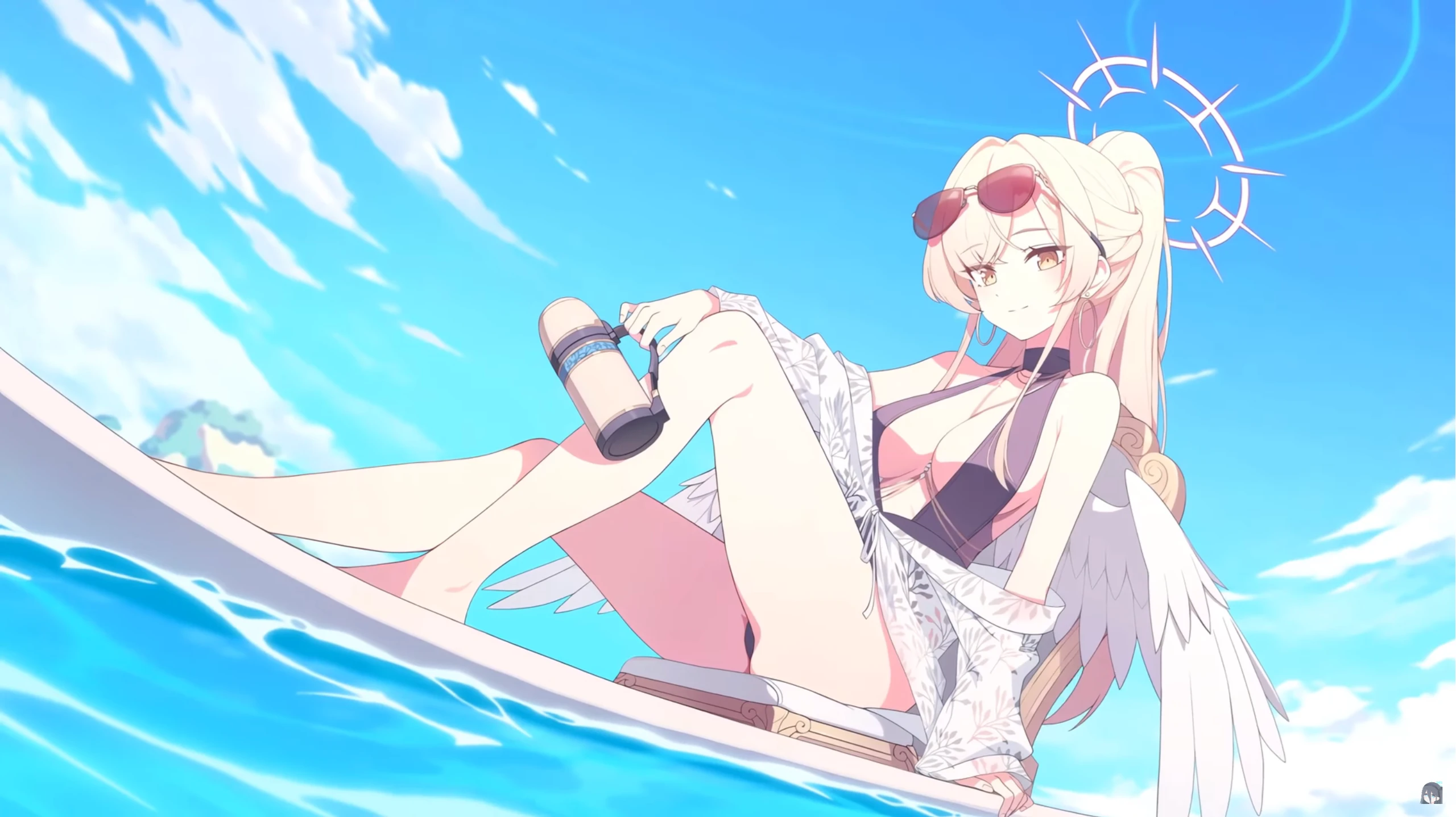 (Blue Archive) Kirifuji Nagisa Swimsuit replaces DP-53