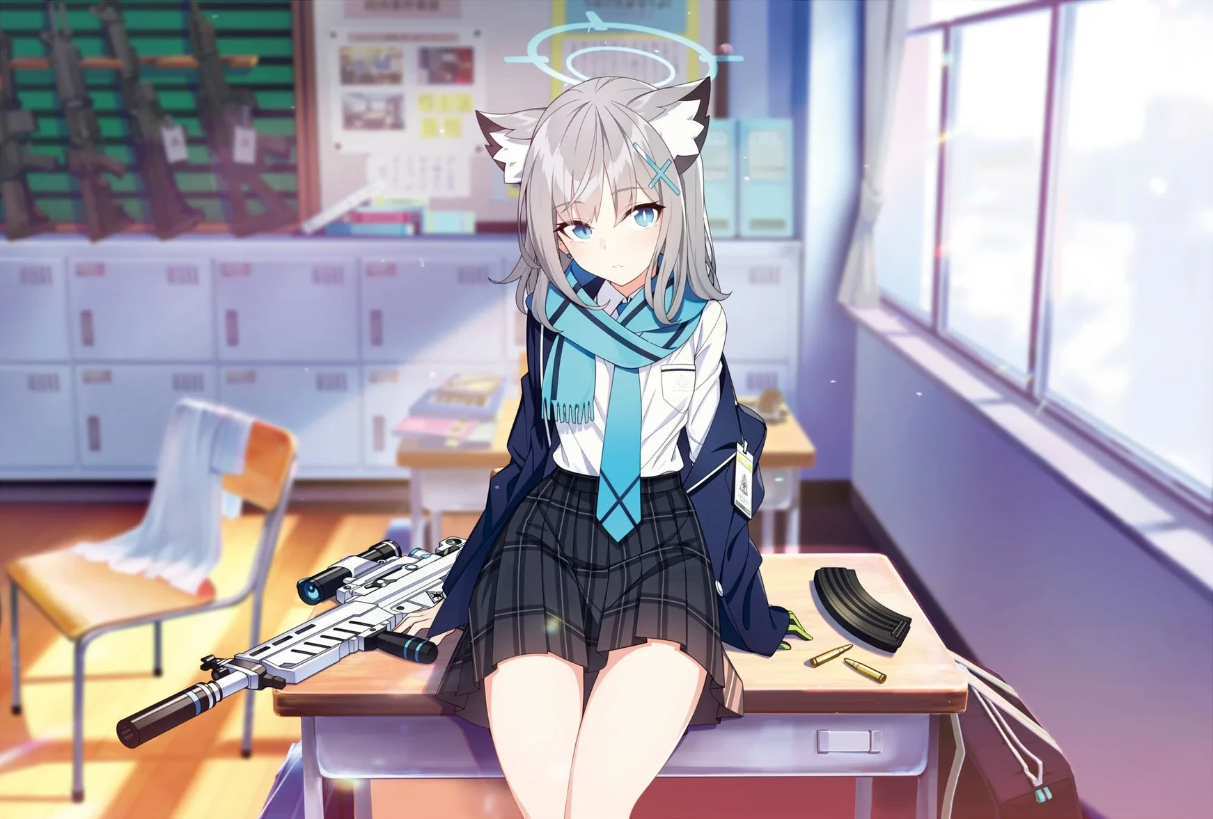 (Blue Archive) Sunaookami Shiroko A-9 A-35 CM-10 EX-00