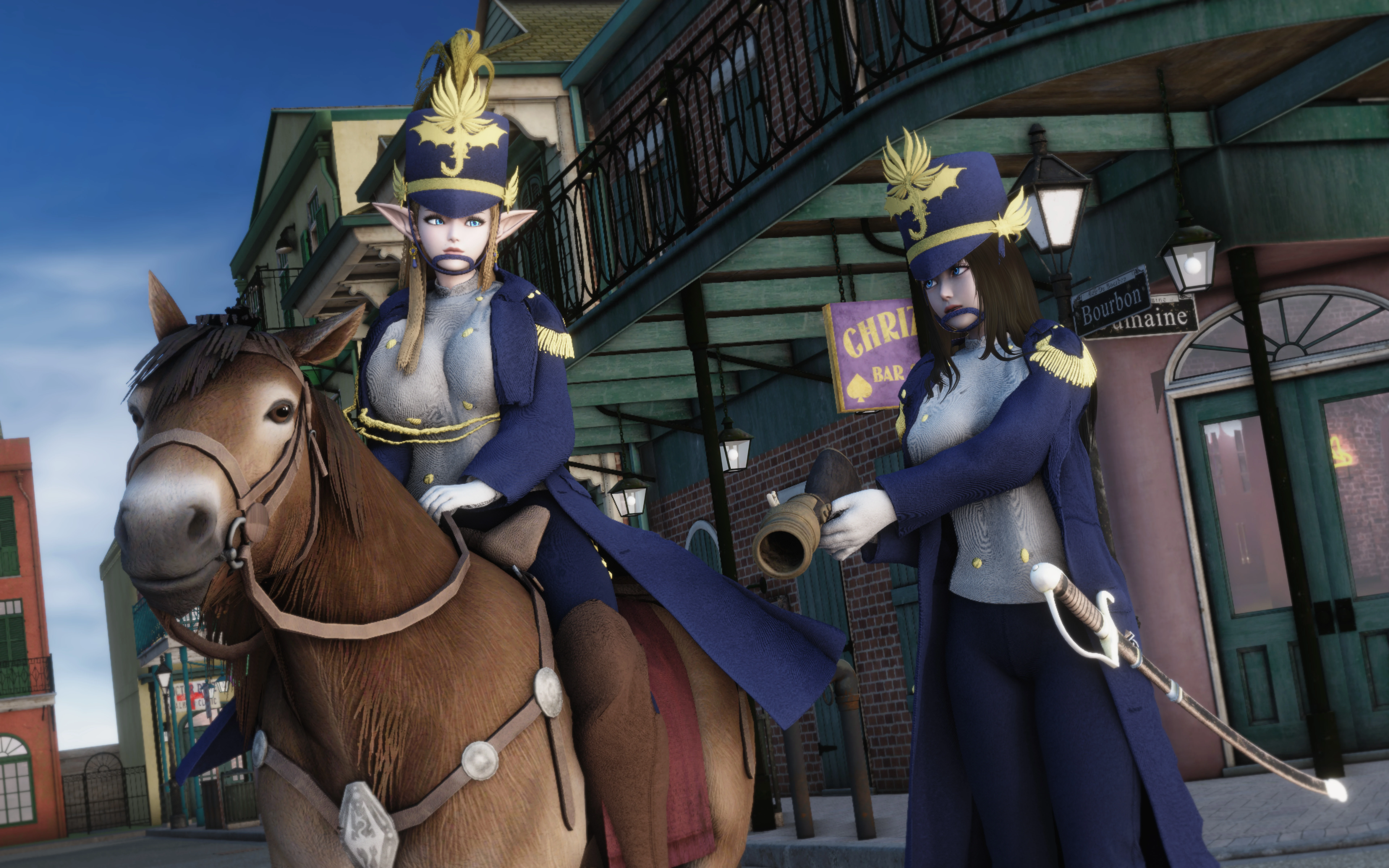Lady Cavalry Officer Pack