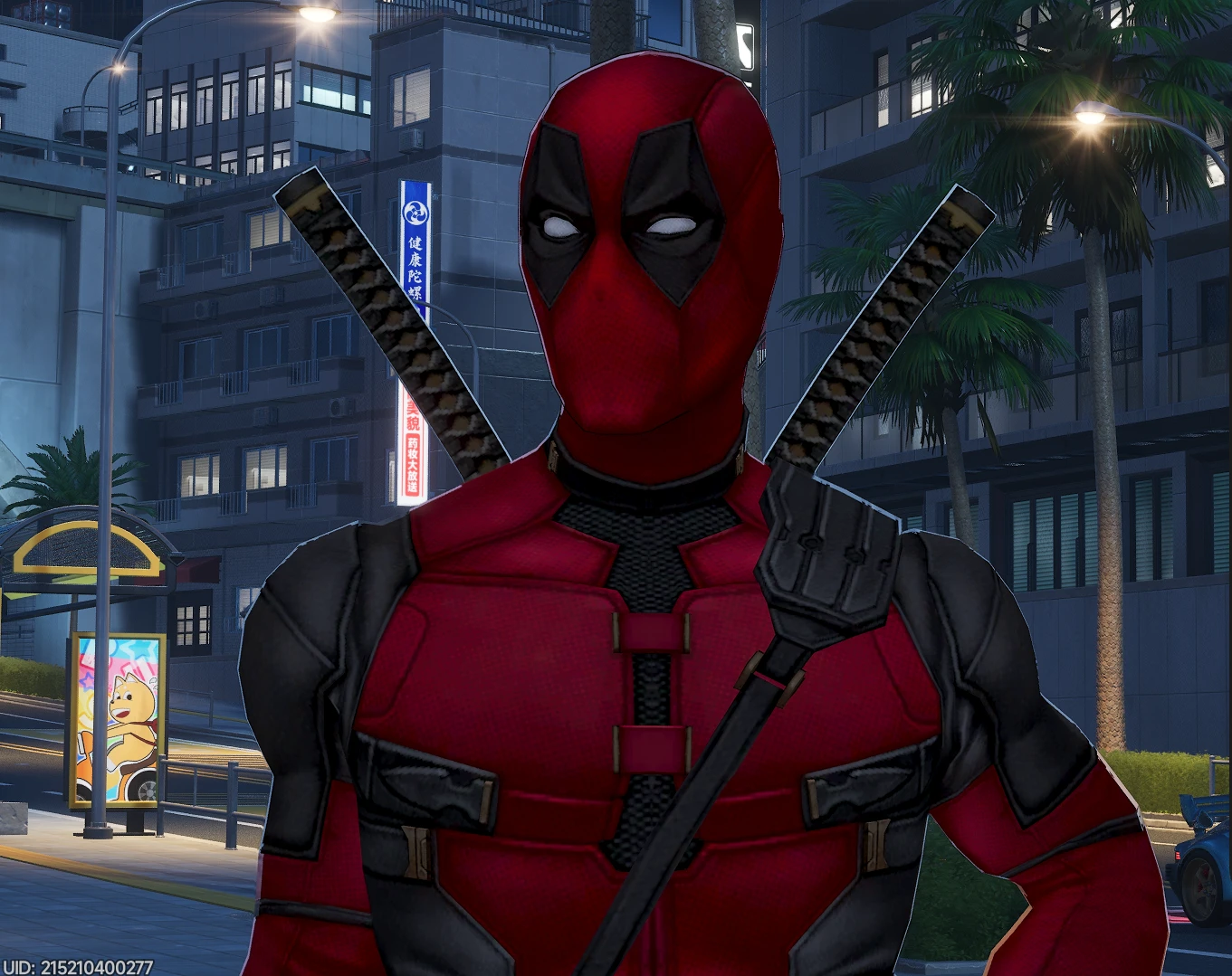 Deadpool Replaces Male Character Mod Preview Image