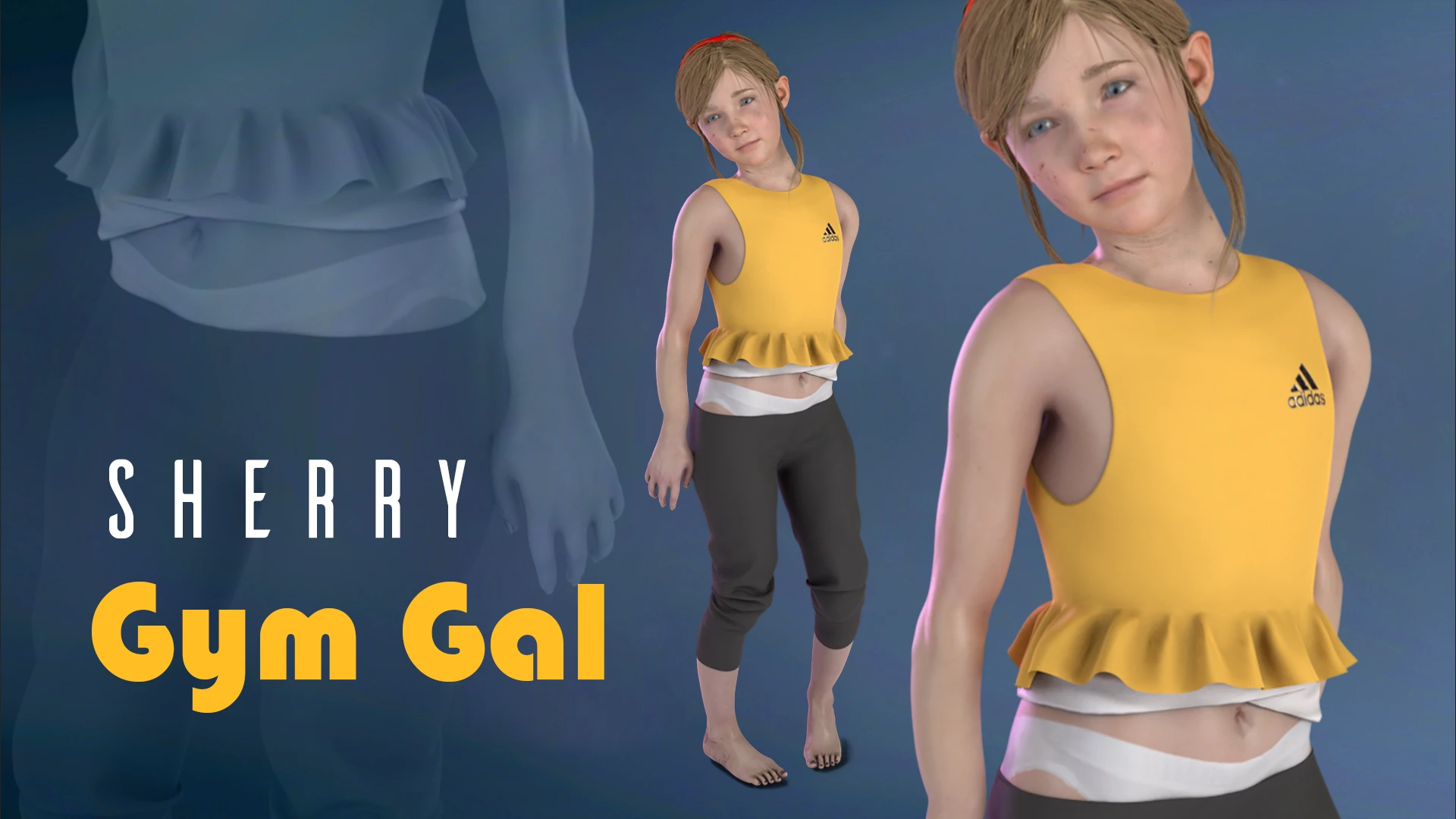 Sherry "Sports / Gym" outfit Mod Preview Image