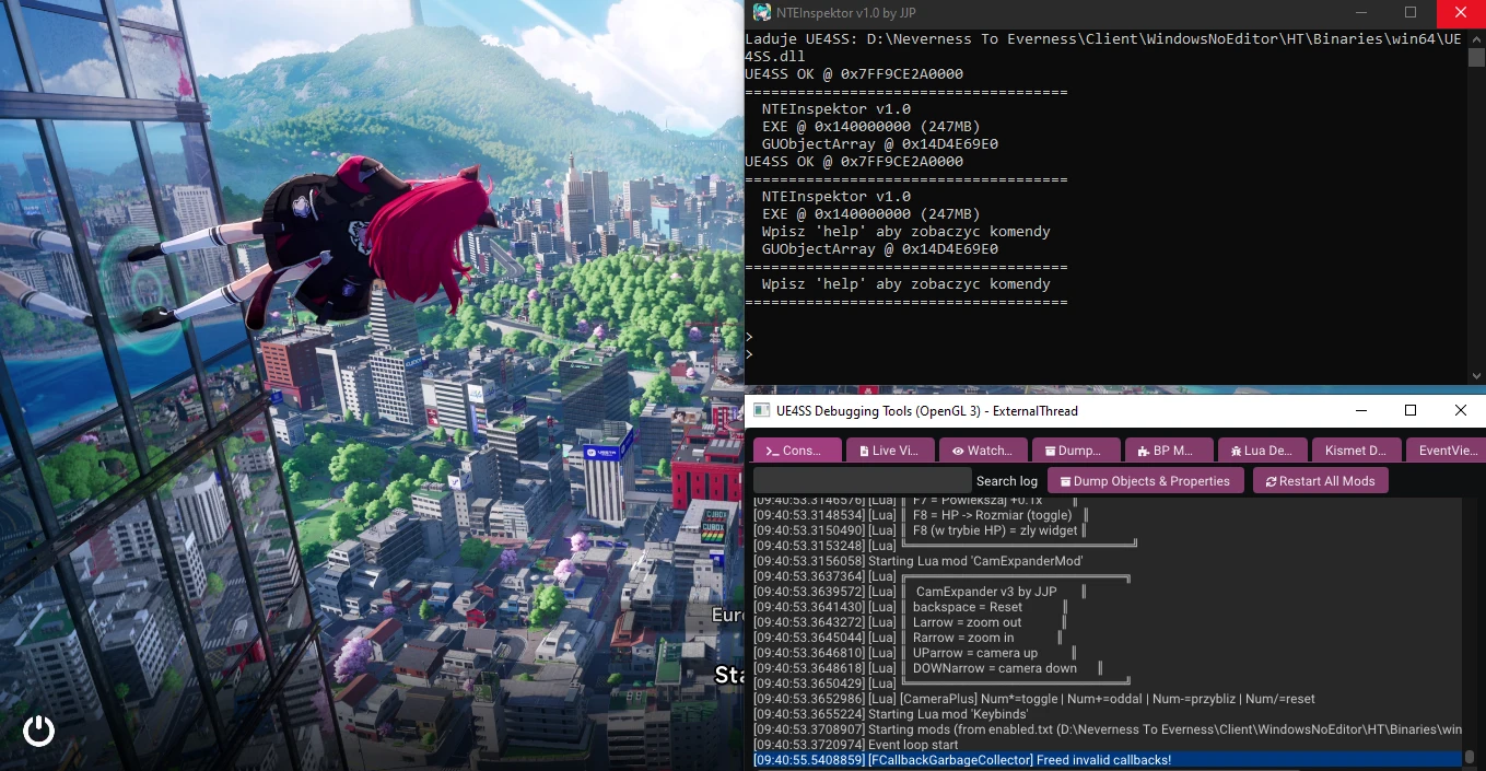 NTE-ModKit + (size change mod, camera expander mode)