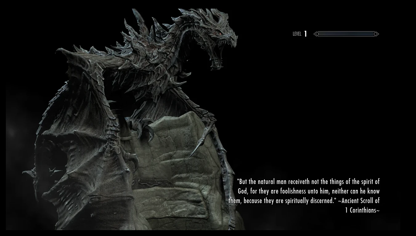 Bible Load Screens -The REAL Ancient Scrolls SE-AE (esl flagged) Mod