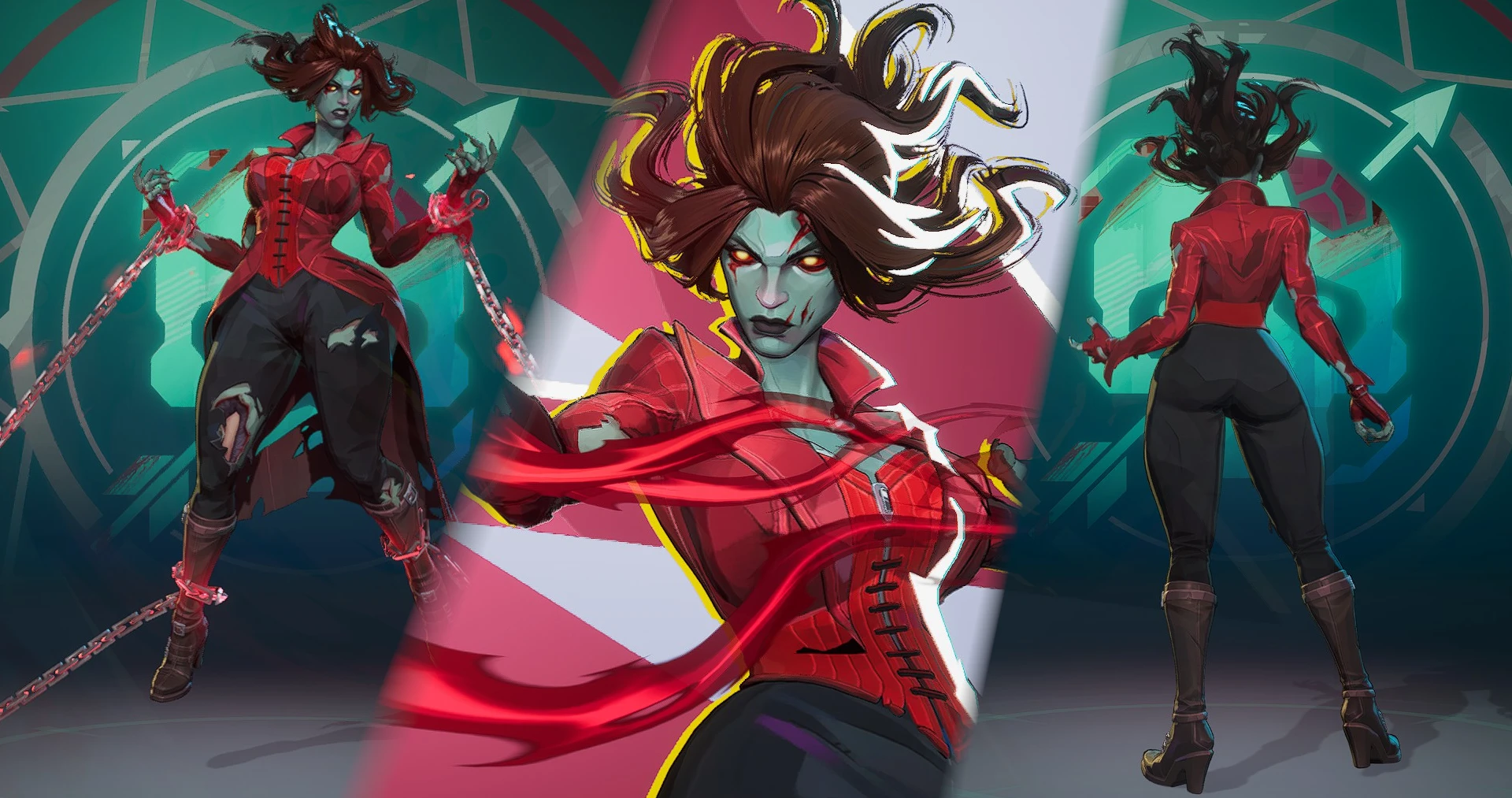 Thicc Scarlet Witch (The Queen of the Dead) Mod