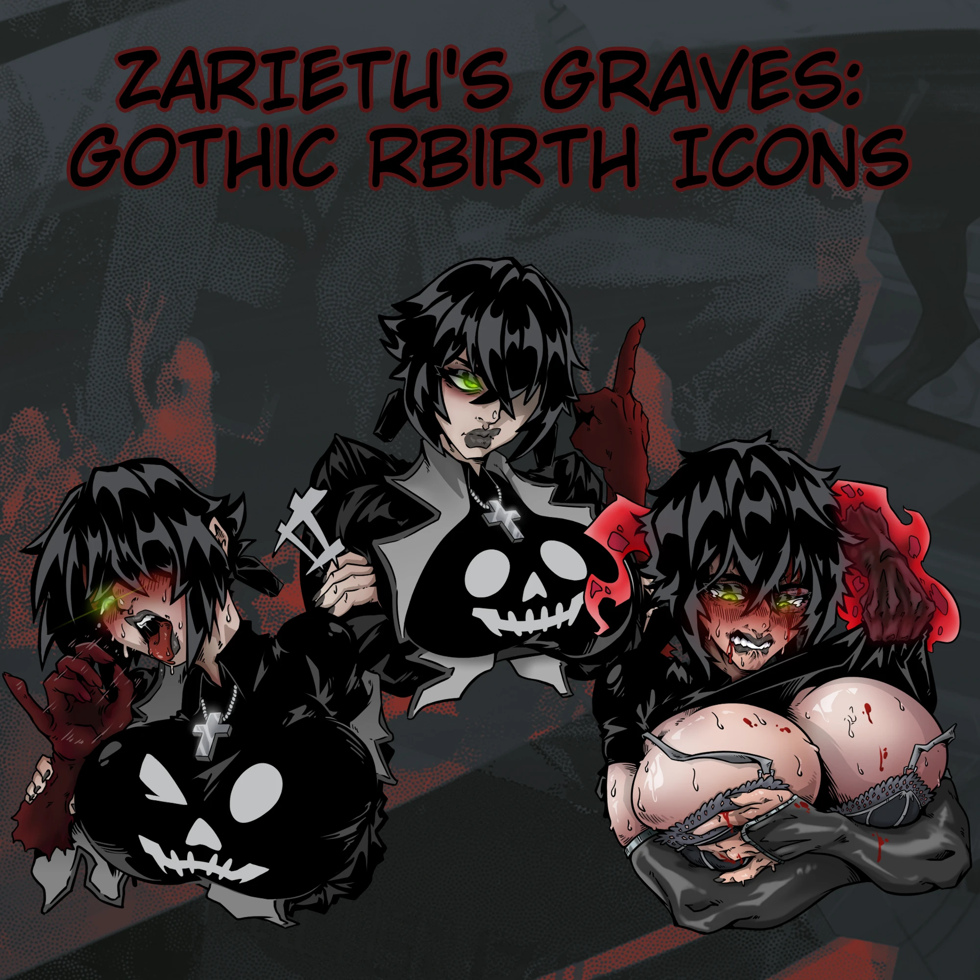 Zarietu's Graves: Gothic Rebirth Icons