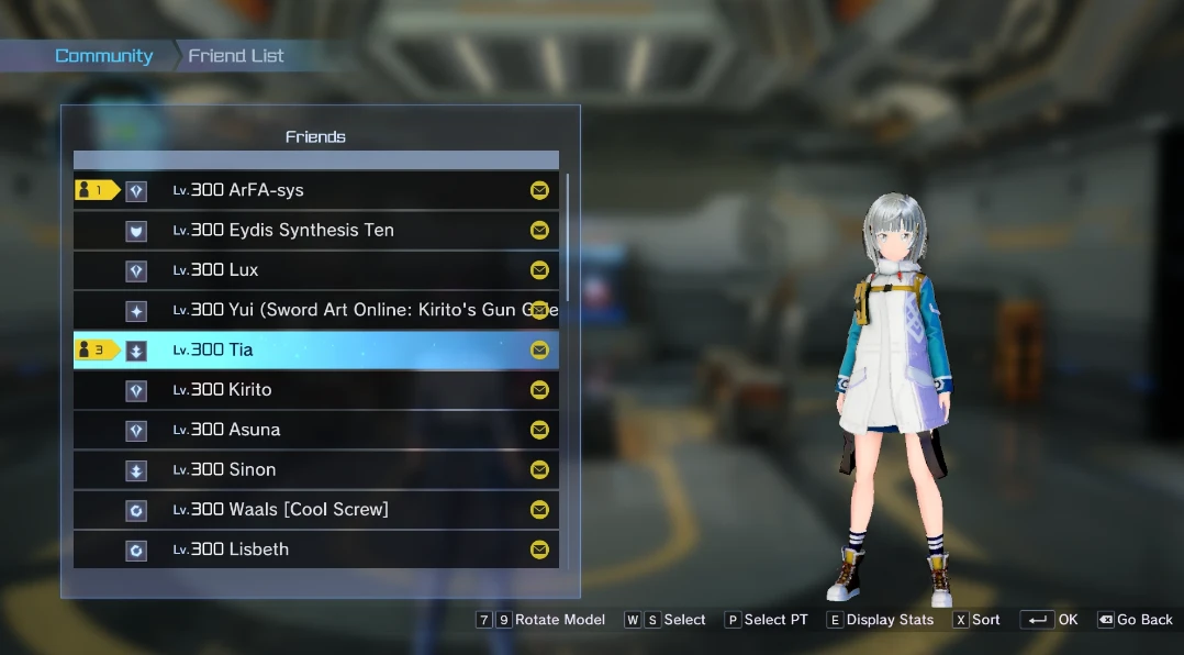 New Friends List Characters (Replacer) Mod
