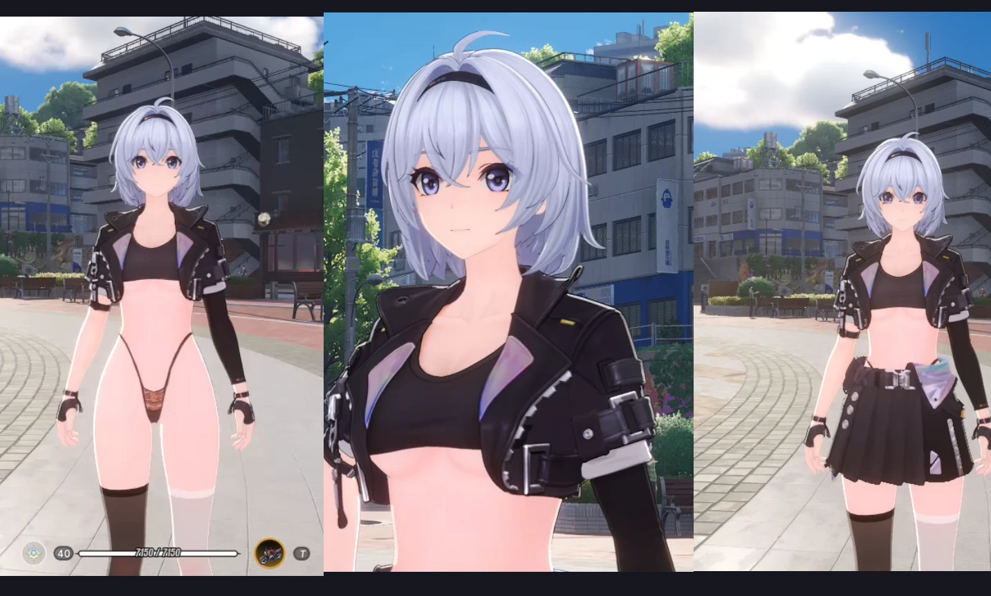 女主基础皮肤黑白丝 Mod Preview Image