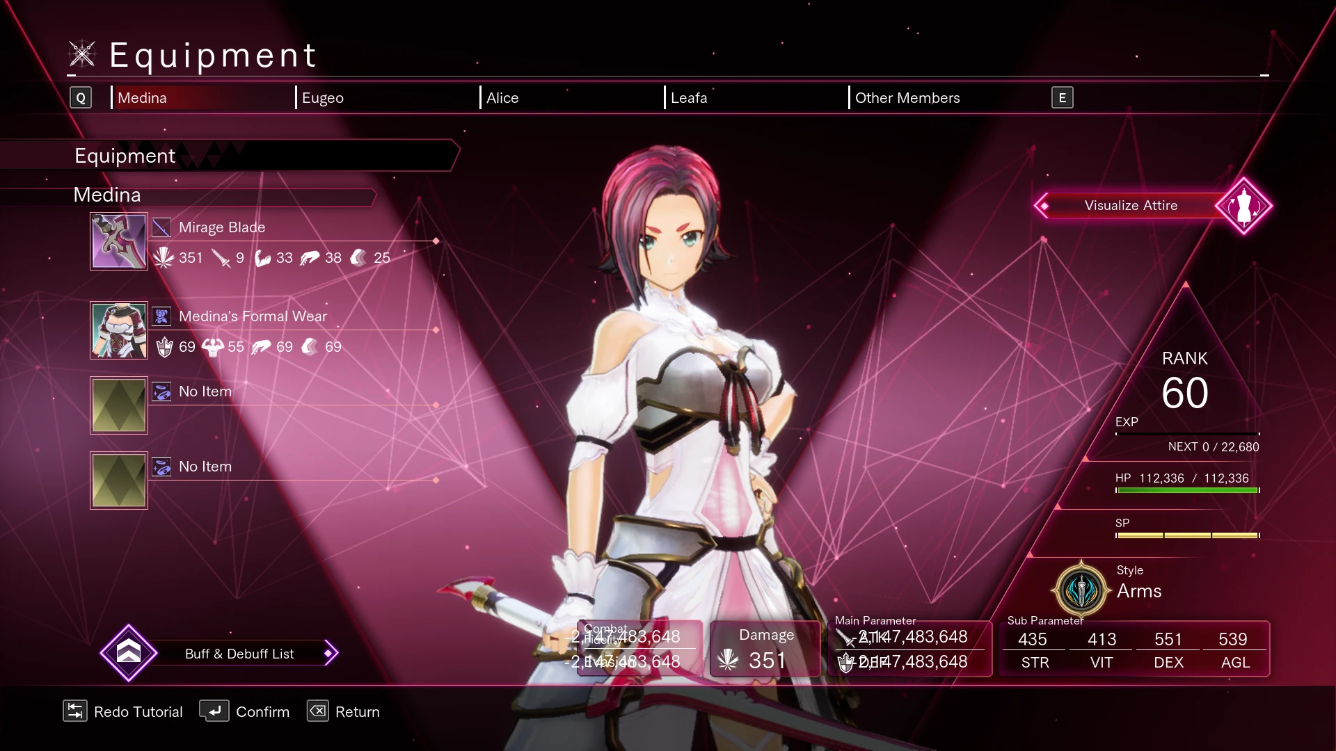 Medina Orthinanos Default Outfit Replacer