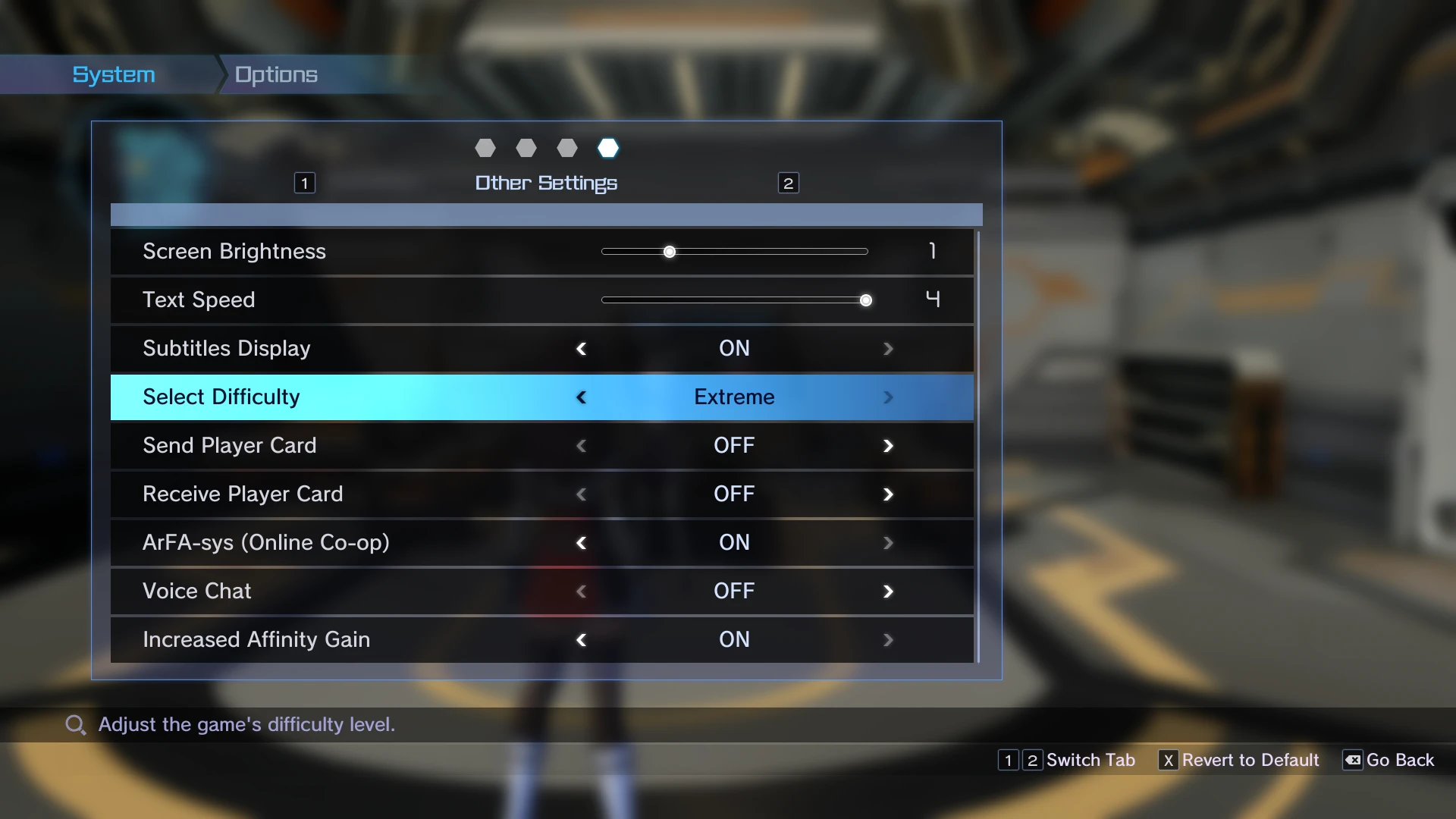 Select Difficulty While In-Game Mod