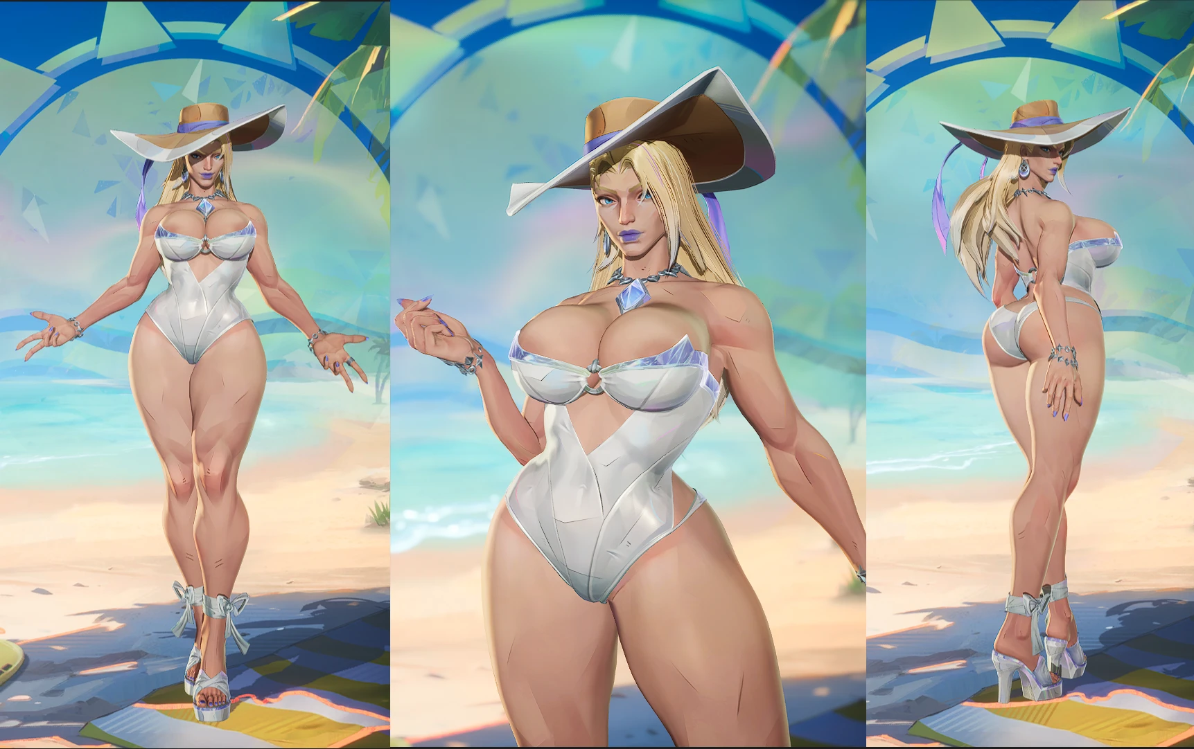 Body Reshape Emma White Wave Queen