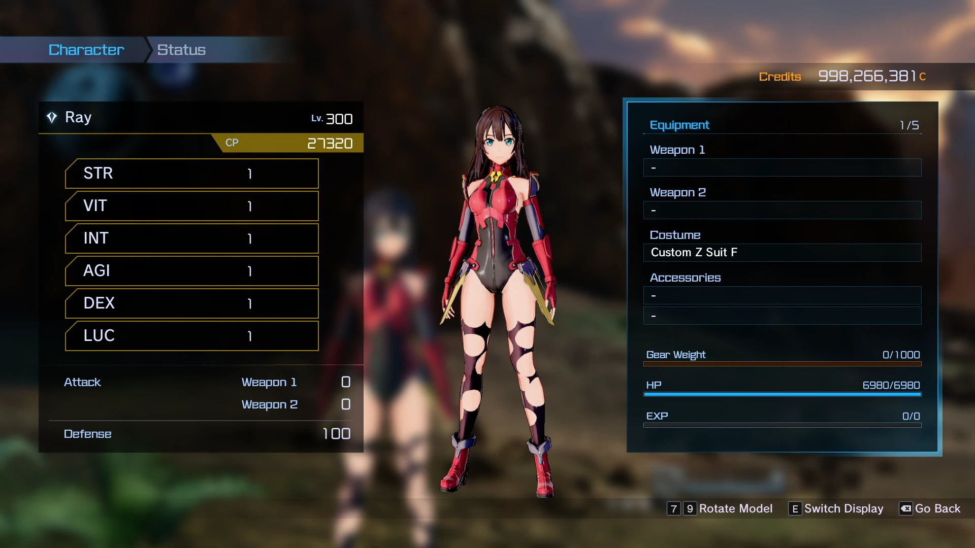 Shaman Suit Custom Z Suit F (Replacer)
