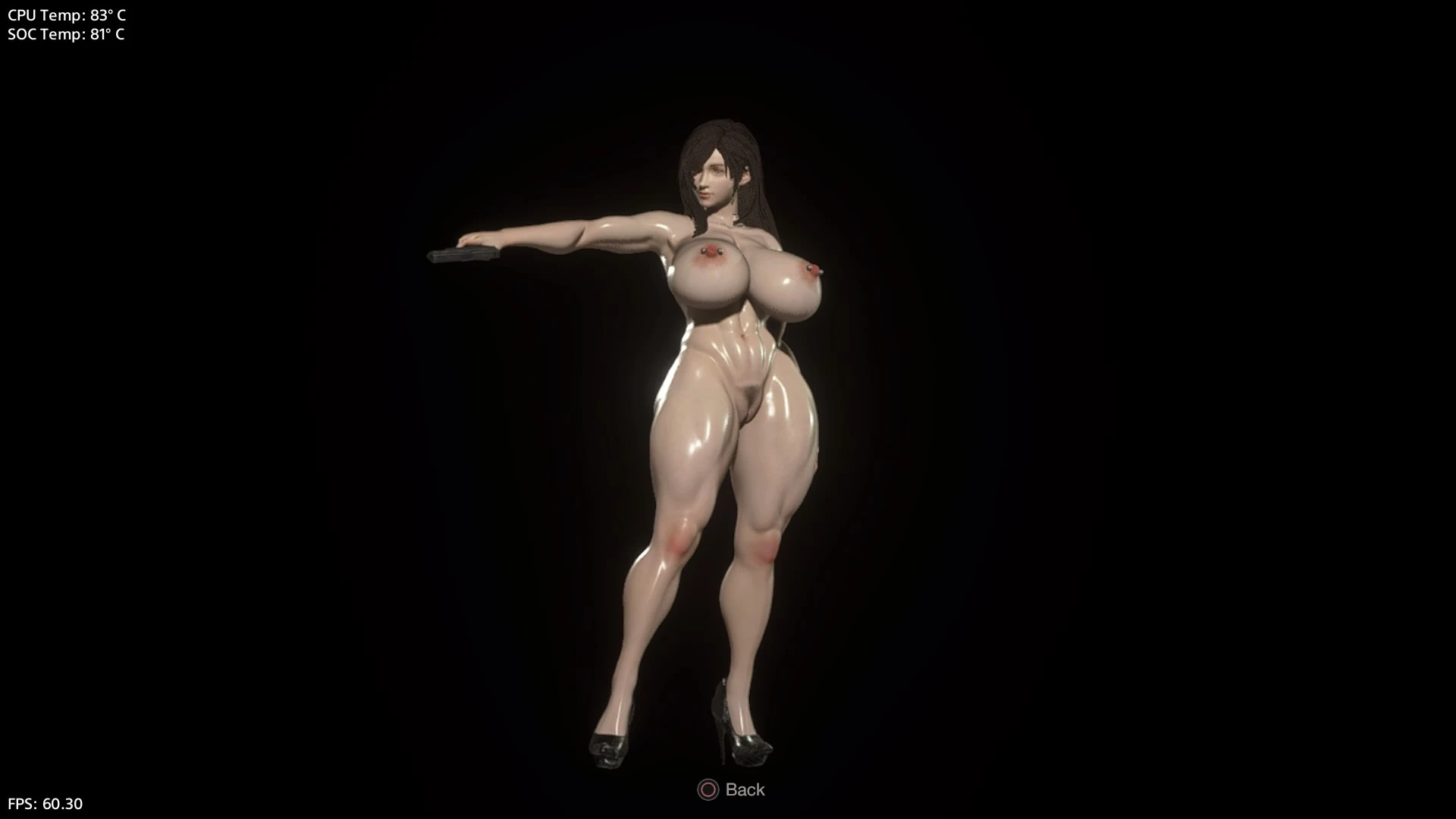 Tifa Lockhart over Ada Wong AFR MOD PS4