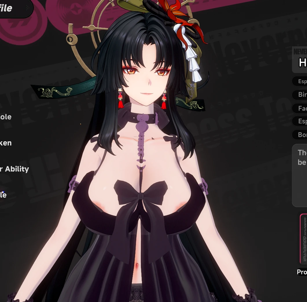 Hotori Nightwear Outfit Mod