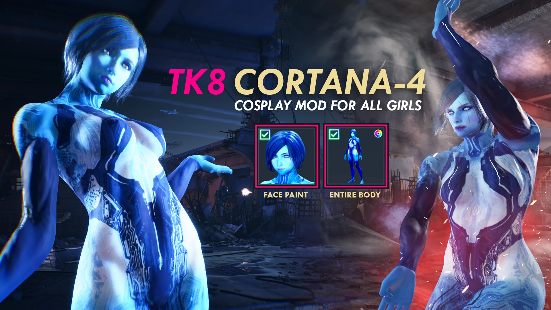 Halo 4 Cortana Mod Preview Image