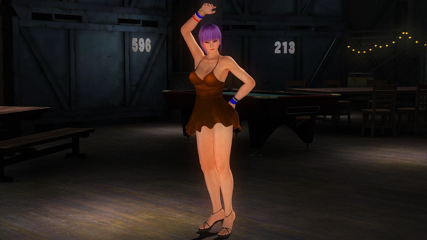 Ayane with Nico Robin's Dress