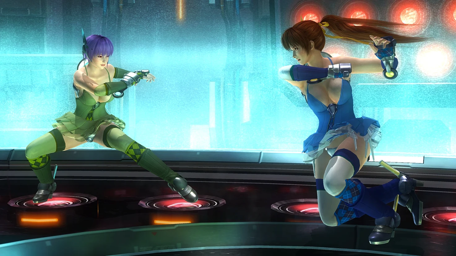 Ayane and Kasumi Alternate Wakaki Costume