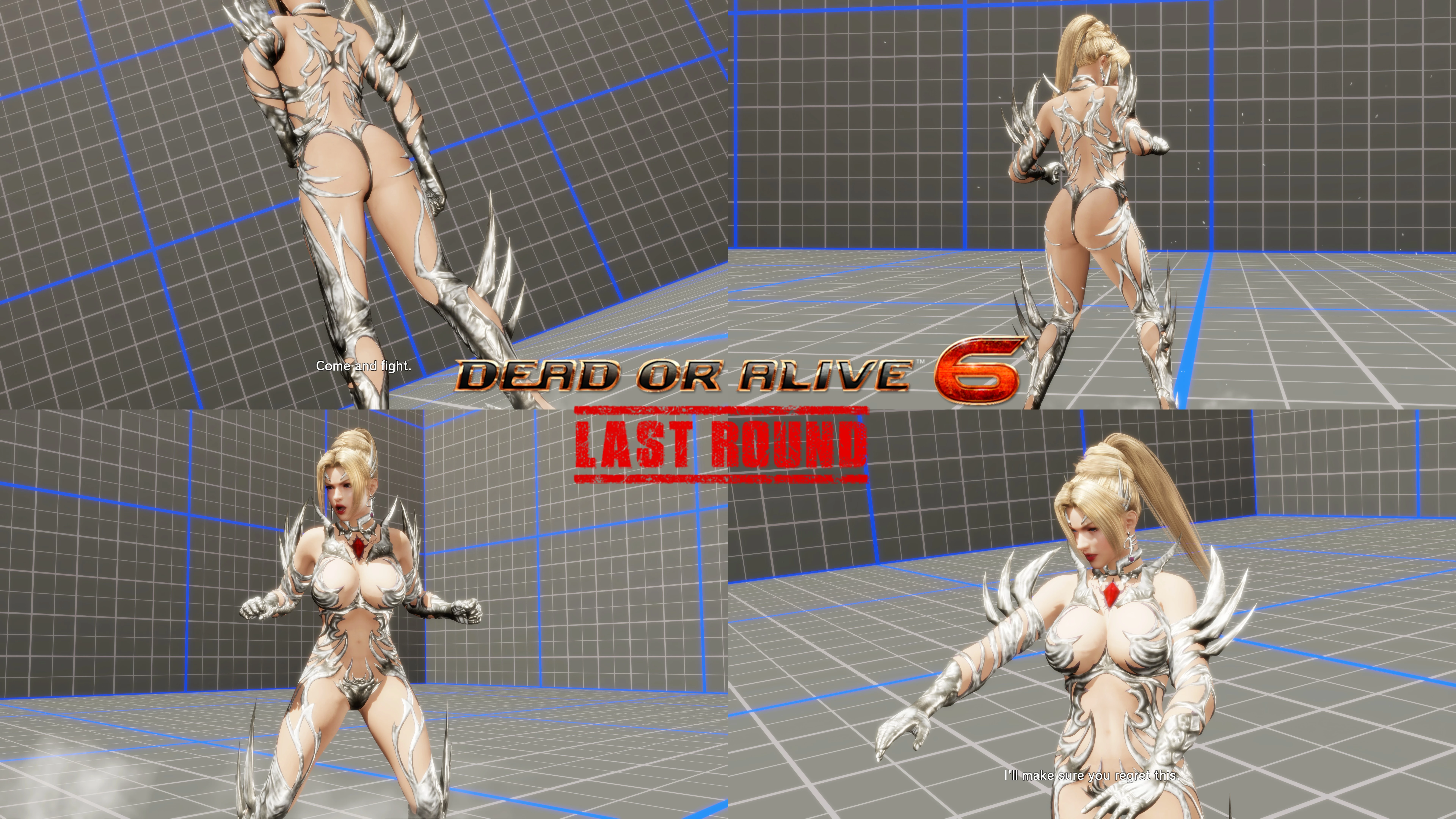DoA6LR Uncensored Fiend Costume v1 (Rachel) Mod