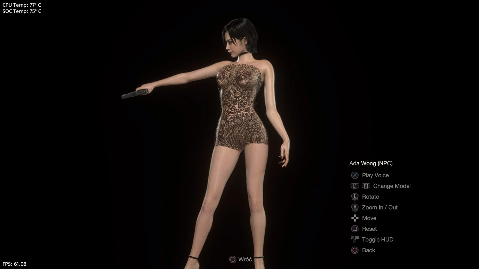 Ada mesh costume AFR MOD PS4
