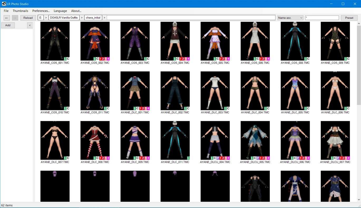 DOA5 LR Photo Studio Mod Tool