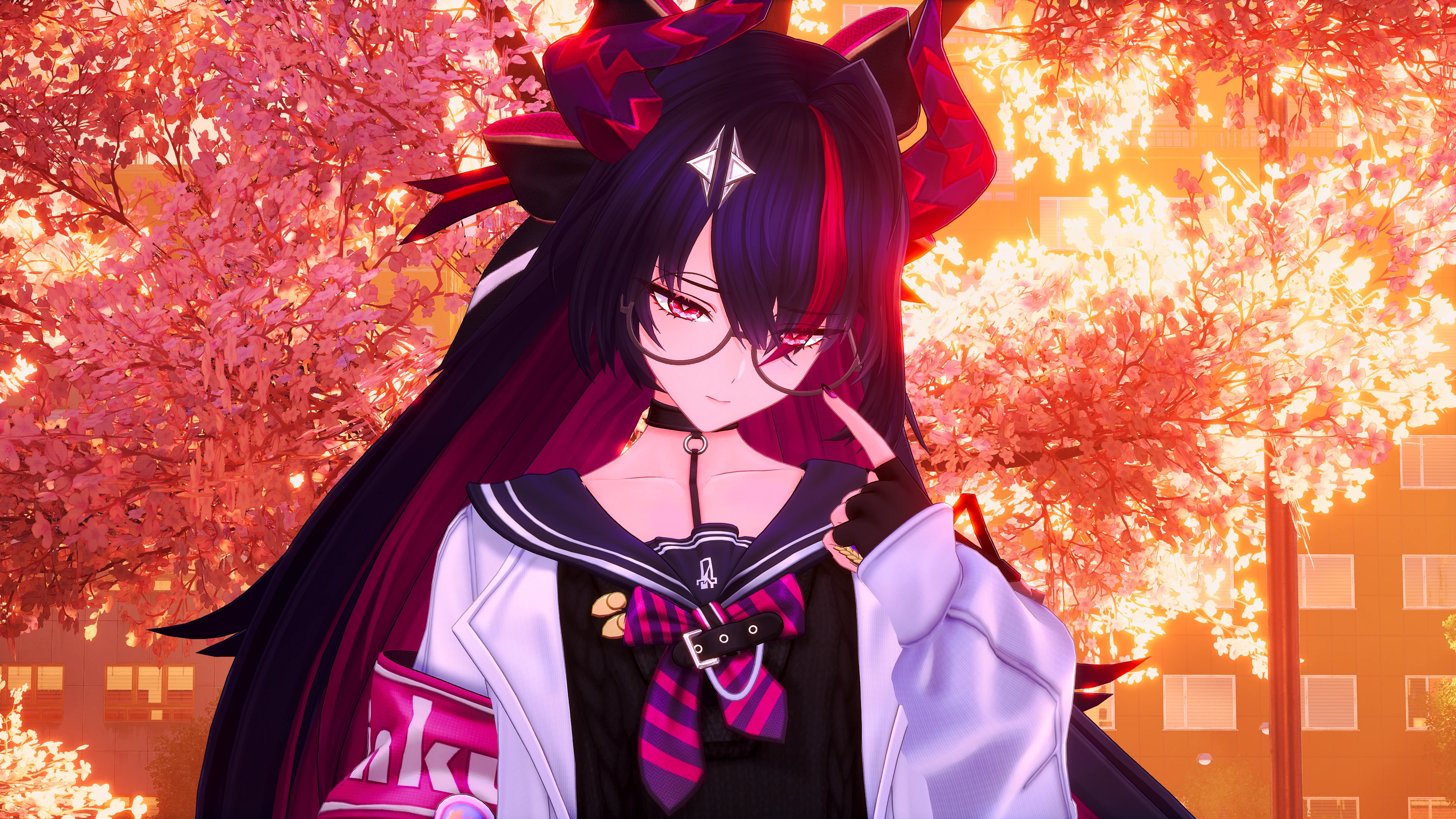 Shinku school outfit with glasses Mod