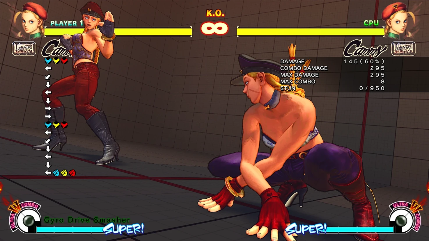 Cammy Mad Gear Costume 10 Colors
