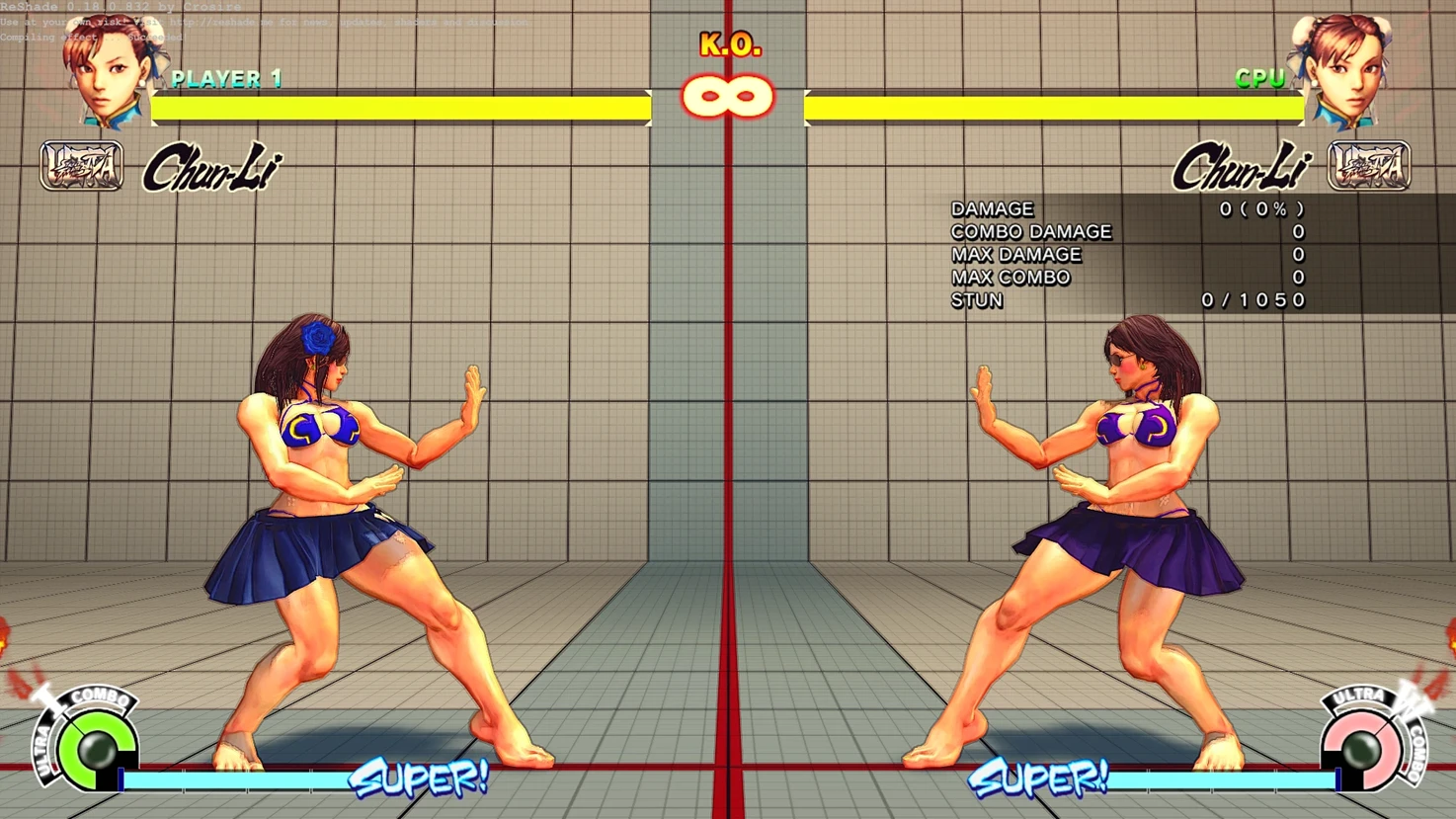 Hot Chun Li with Sun Glasses