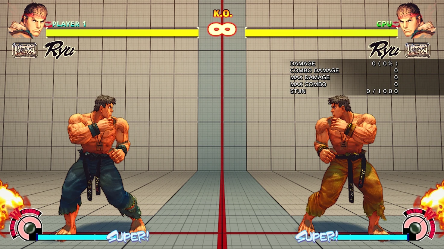 Ryu Shirtless Costume 4