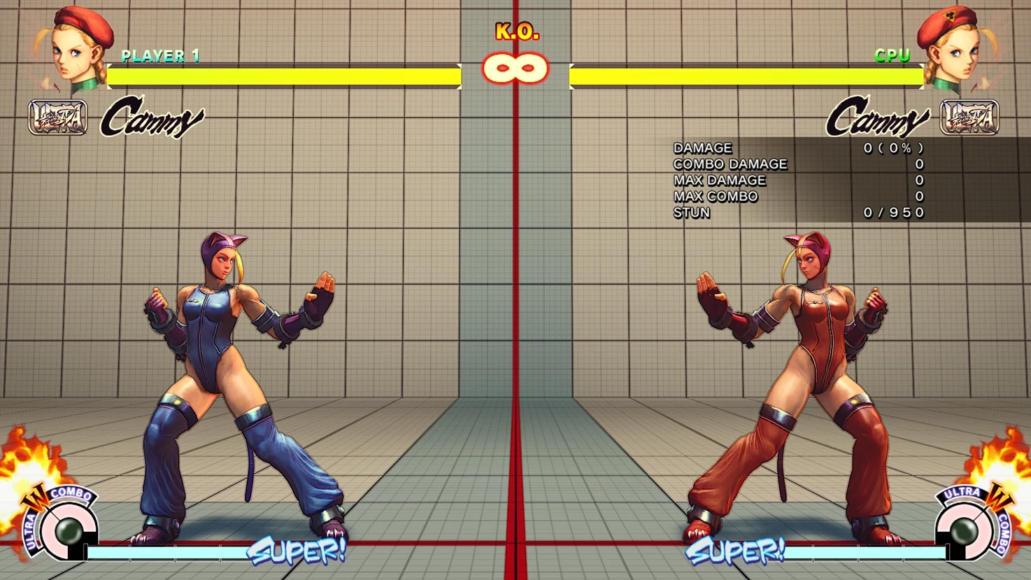 Cammy Bare Skin Costume 4