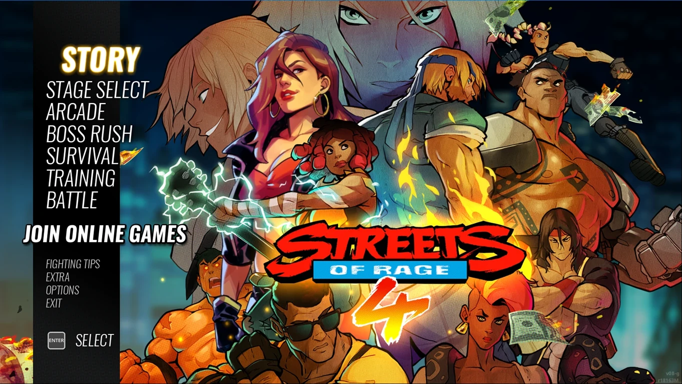 Blaze Main Menu Art
