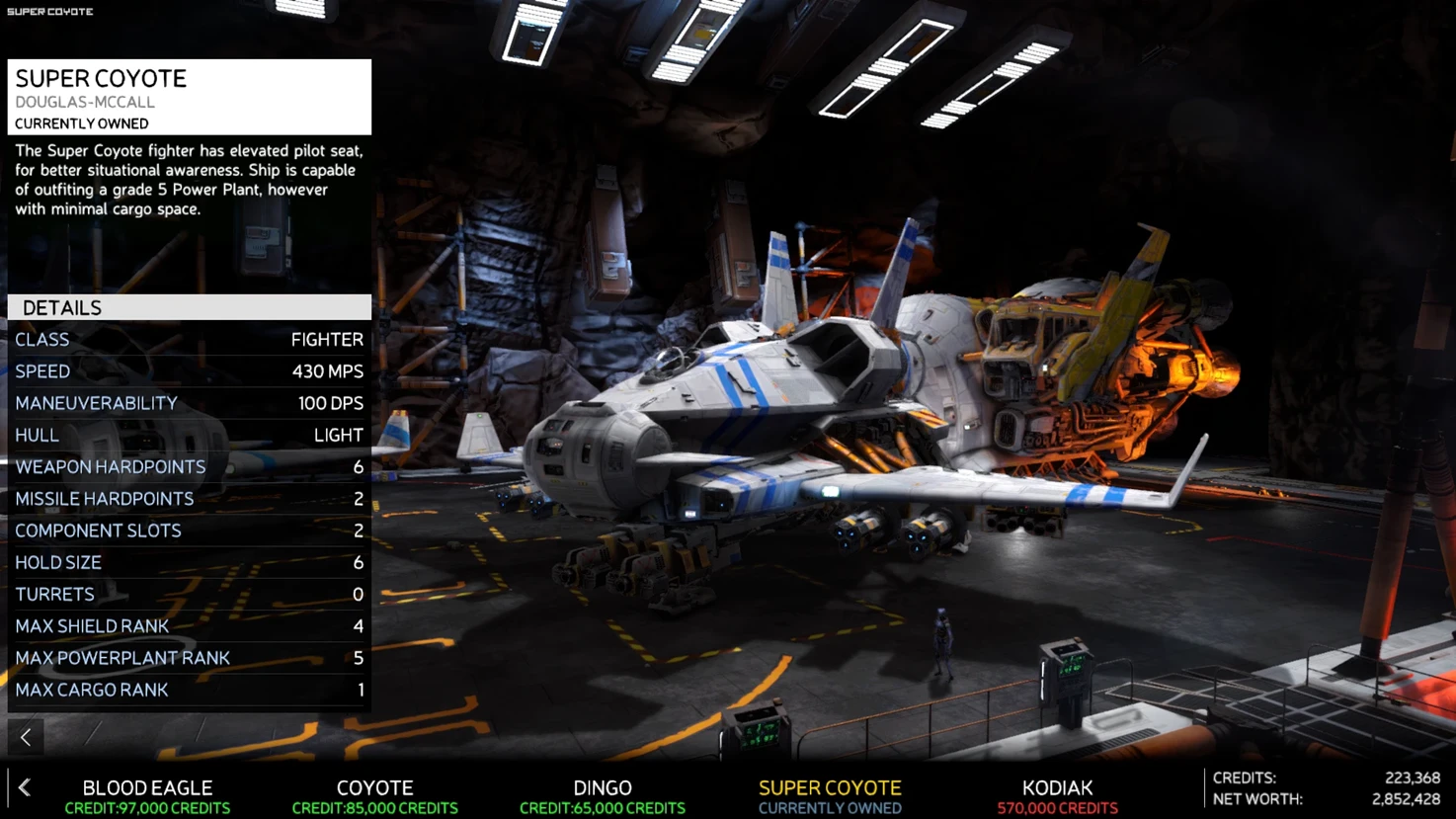 Super Coyote Ship