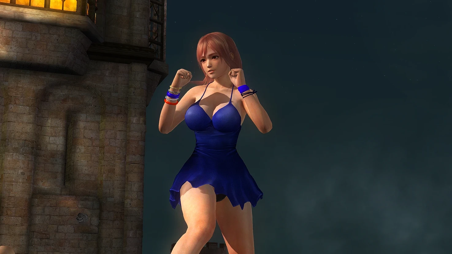 Honoka with Nico Robin's Dress