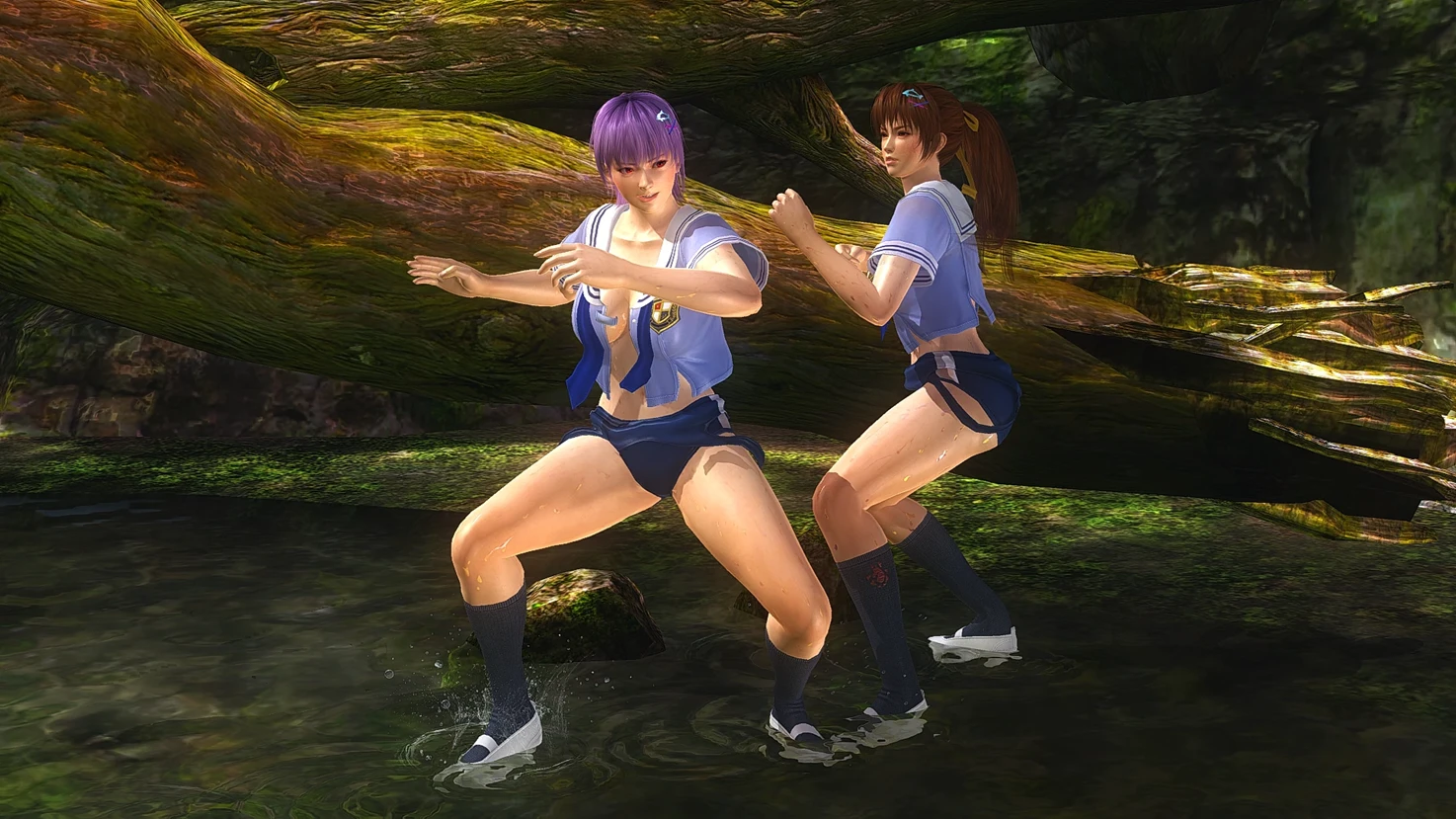 Ayane and Kasumi Hokago Penguin
